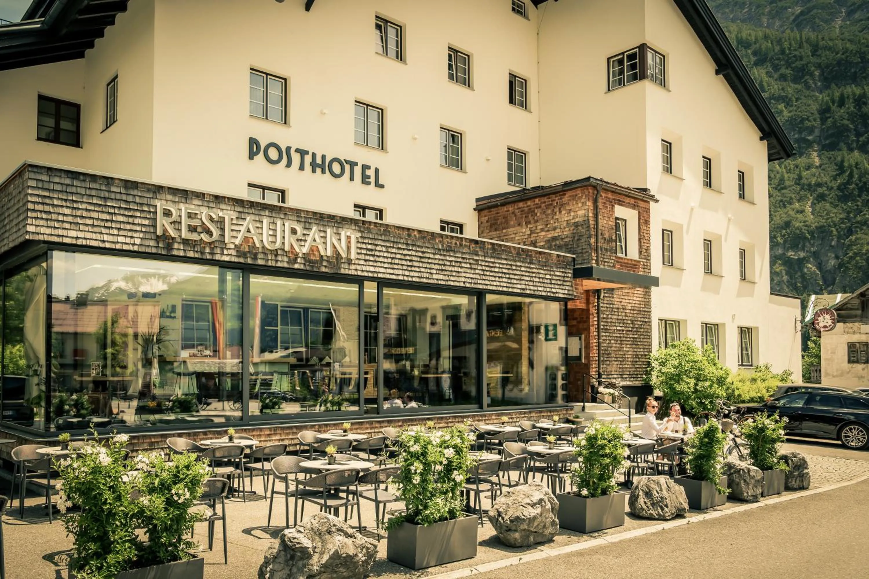 Property building in Posthotel Lechtal, Arlberg