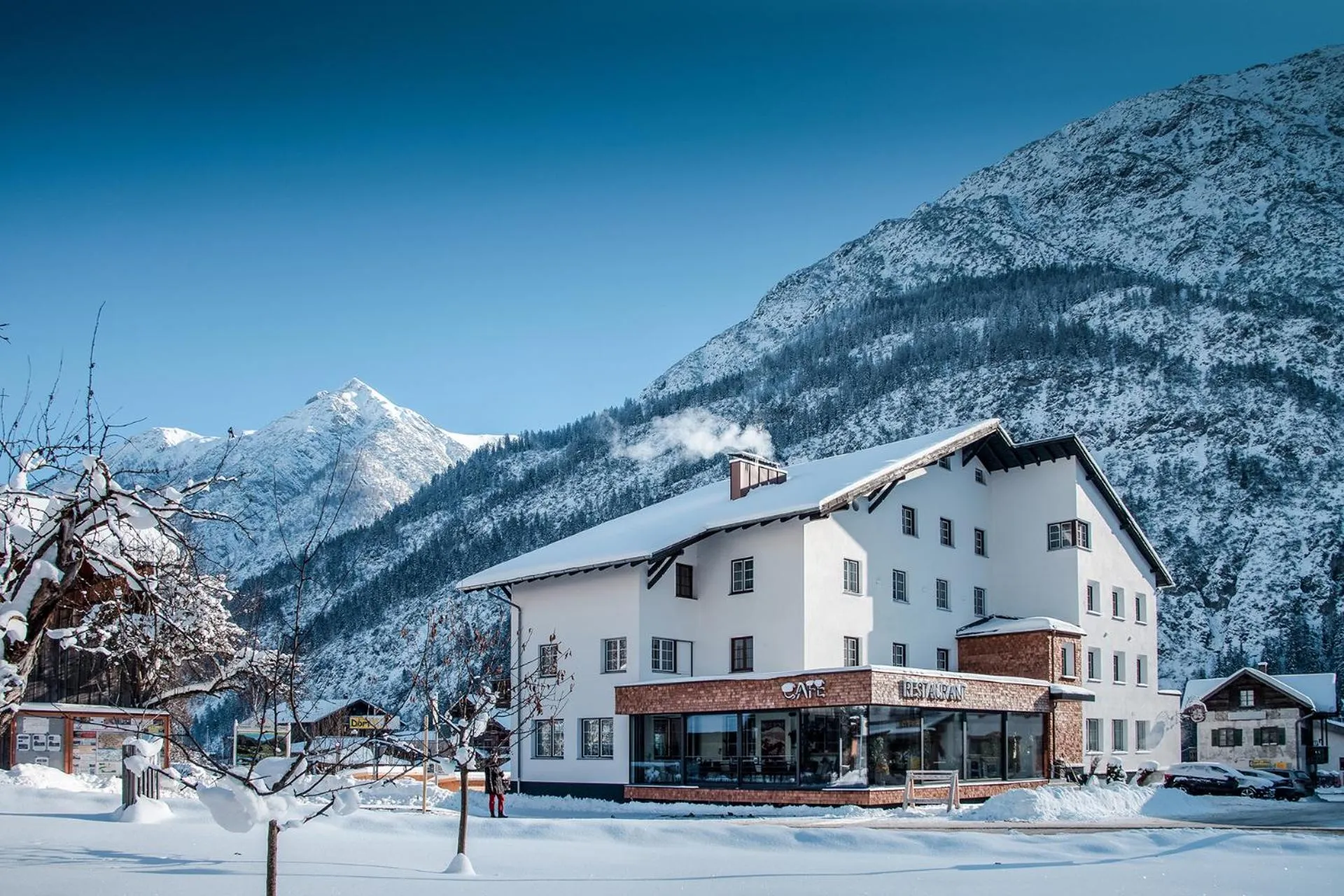 Property building in Posthotel Lechtal, Arlberg