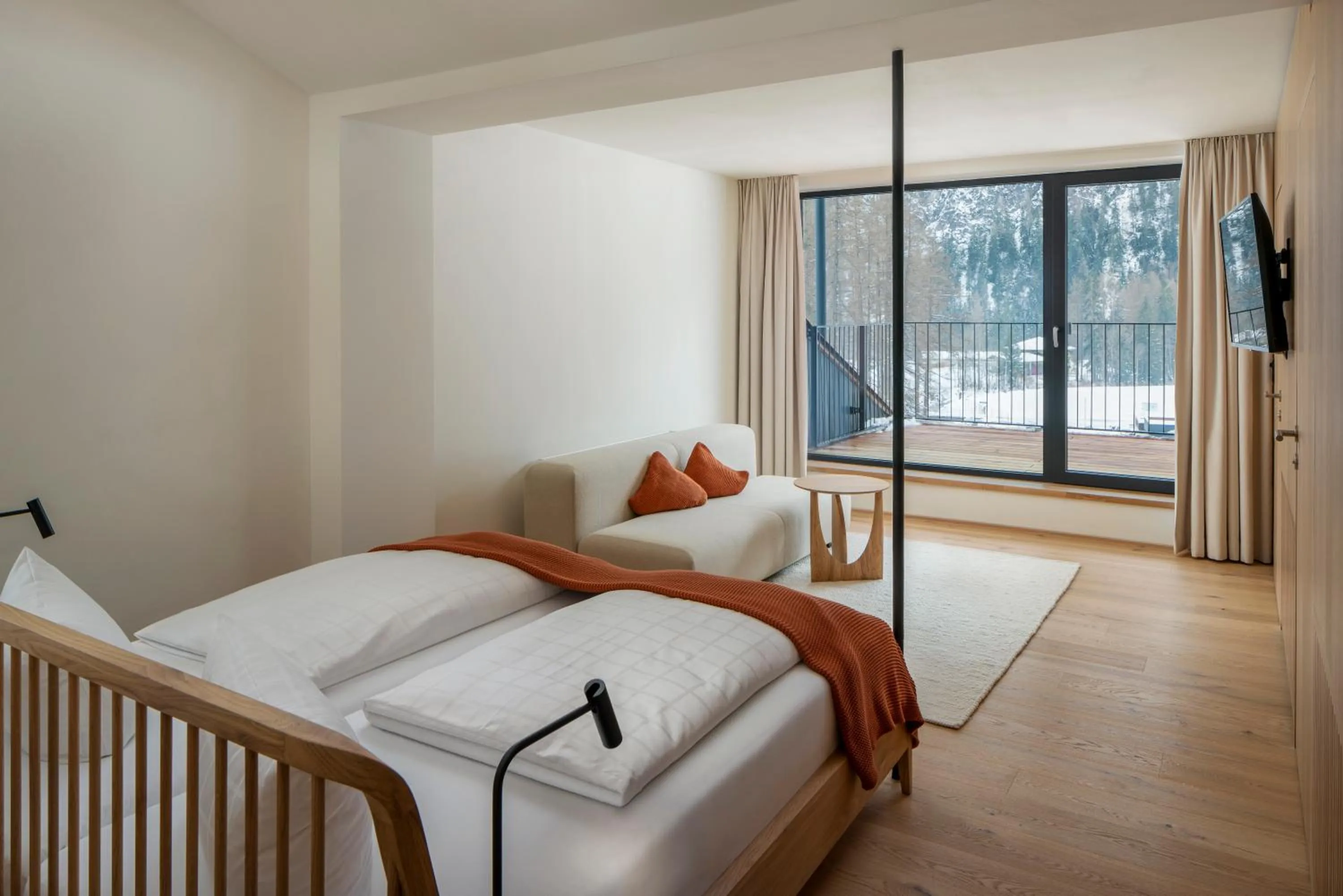 Photo of the whole room, Bed in Posthotel Lechtal, Arlberg