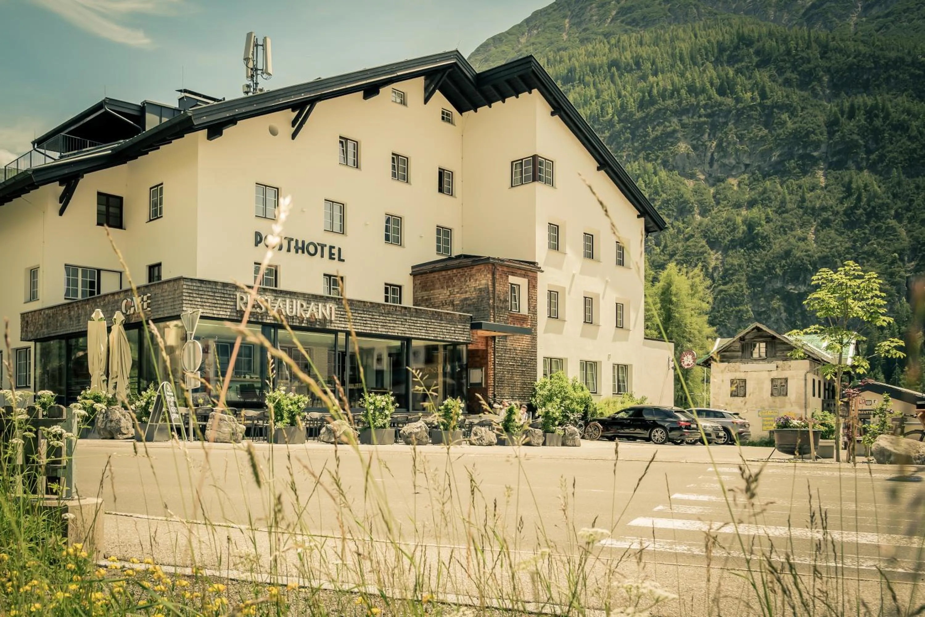 Property building in Posthotel Lechtal, Arlberg