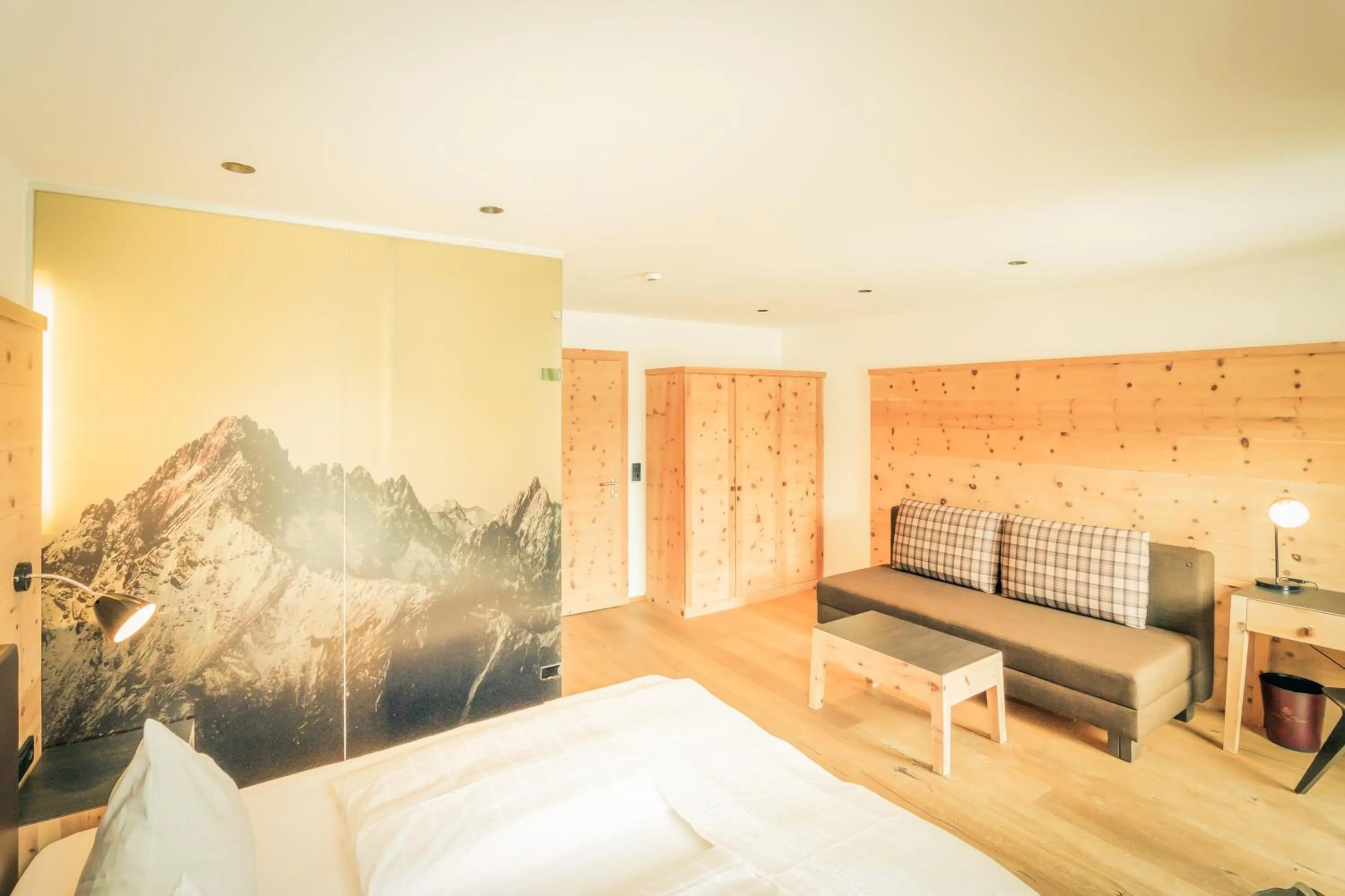 Photo of the whole room, Bed in Posthotel Lechtal, Arlberg