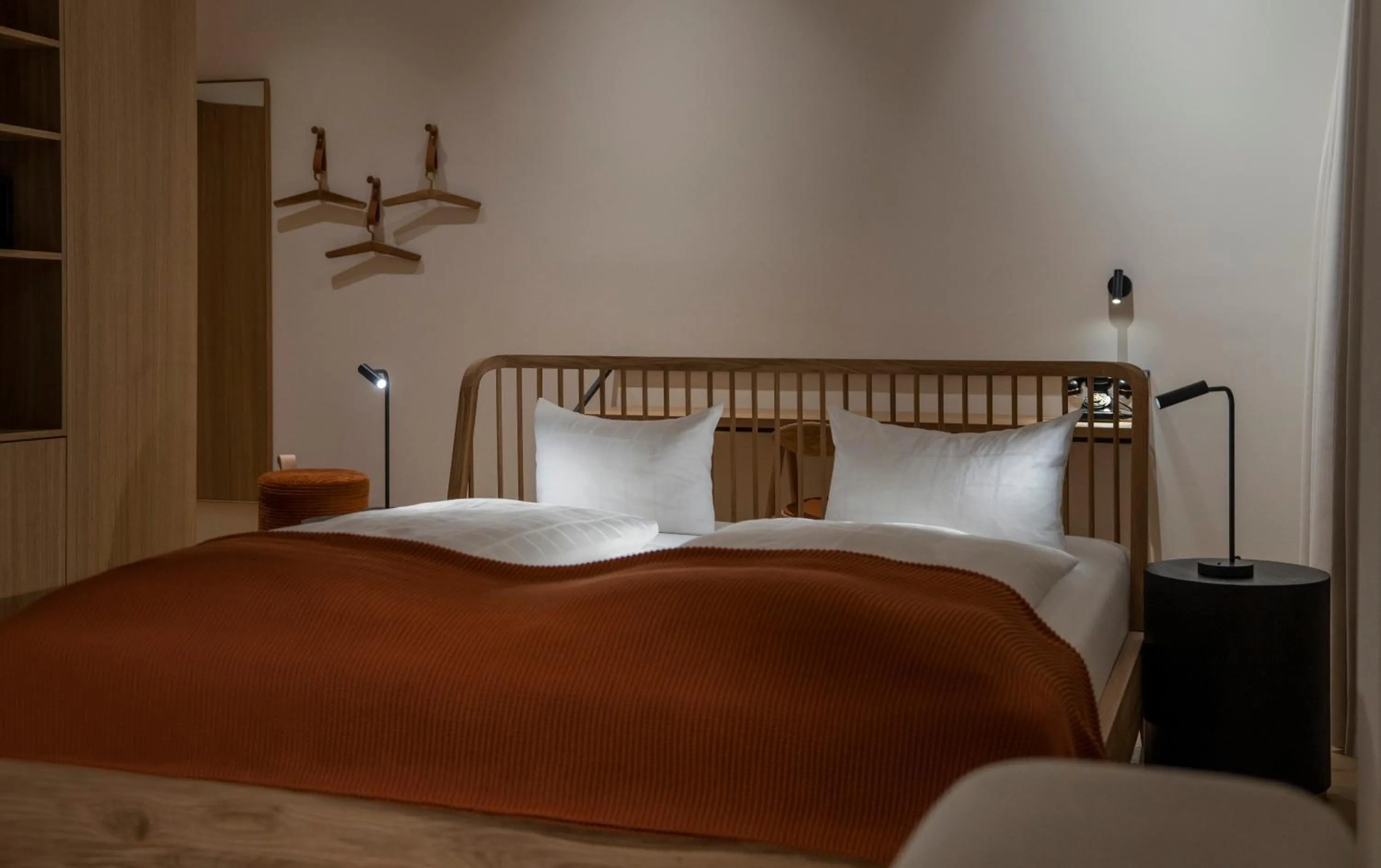 Bed in Posthotel Lechtal, Arlberg