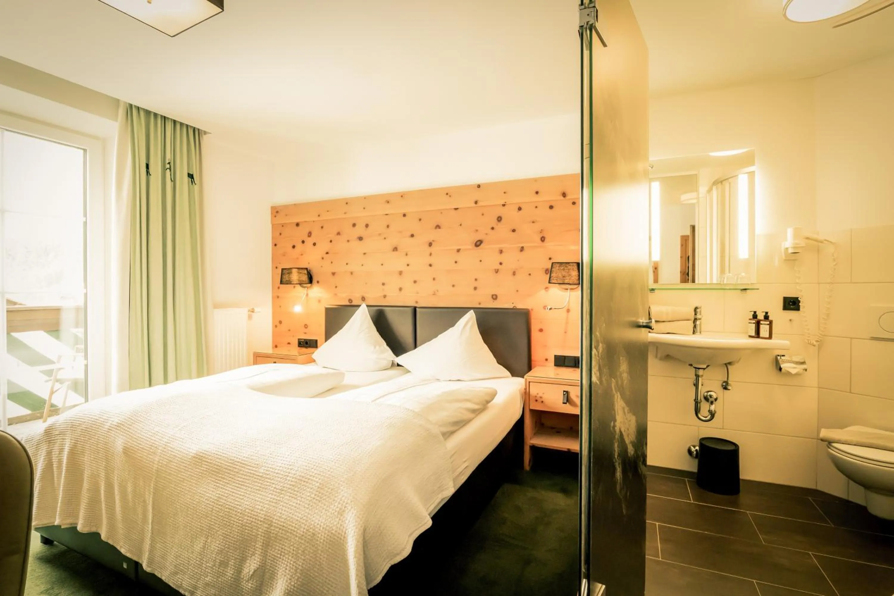 Photo of the whole room, Bed in Posthotel Lechtal, Arlberg