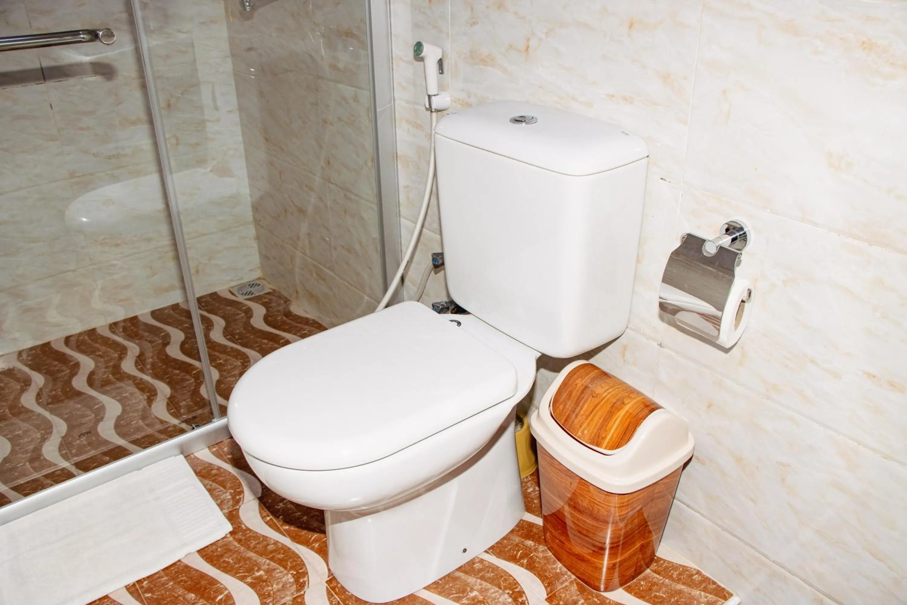 Toilet in Sunny Palms Beach Bungalows