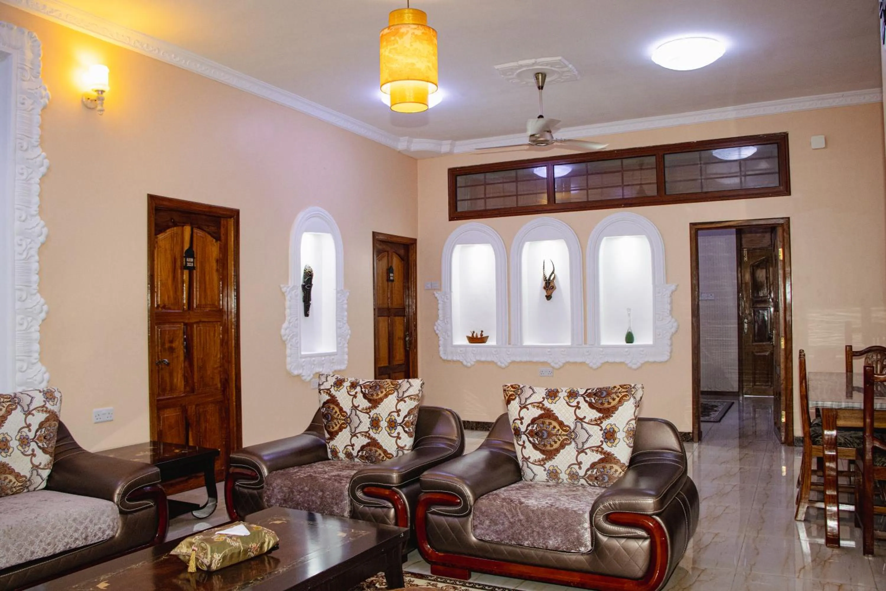 Living room in Sunny Palms Beach Bungalows