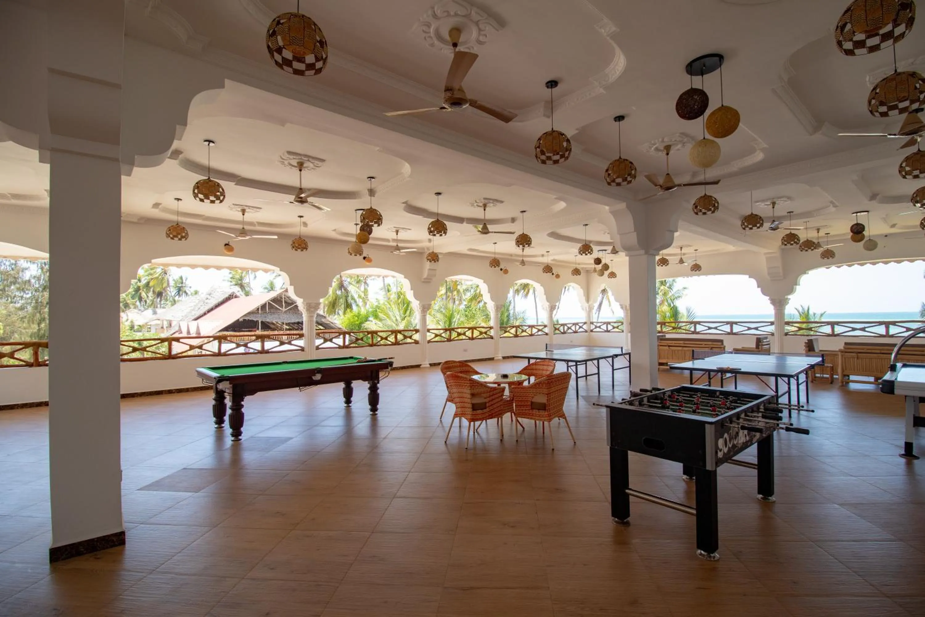 Game Room in Sunny Palms Beach Bungalows