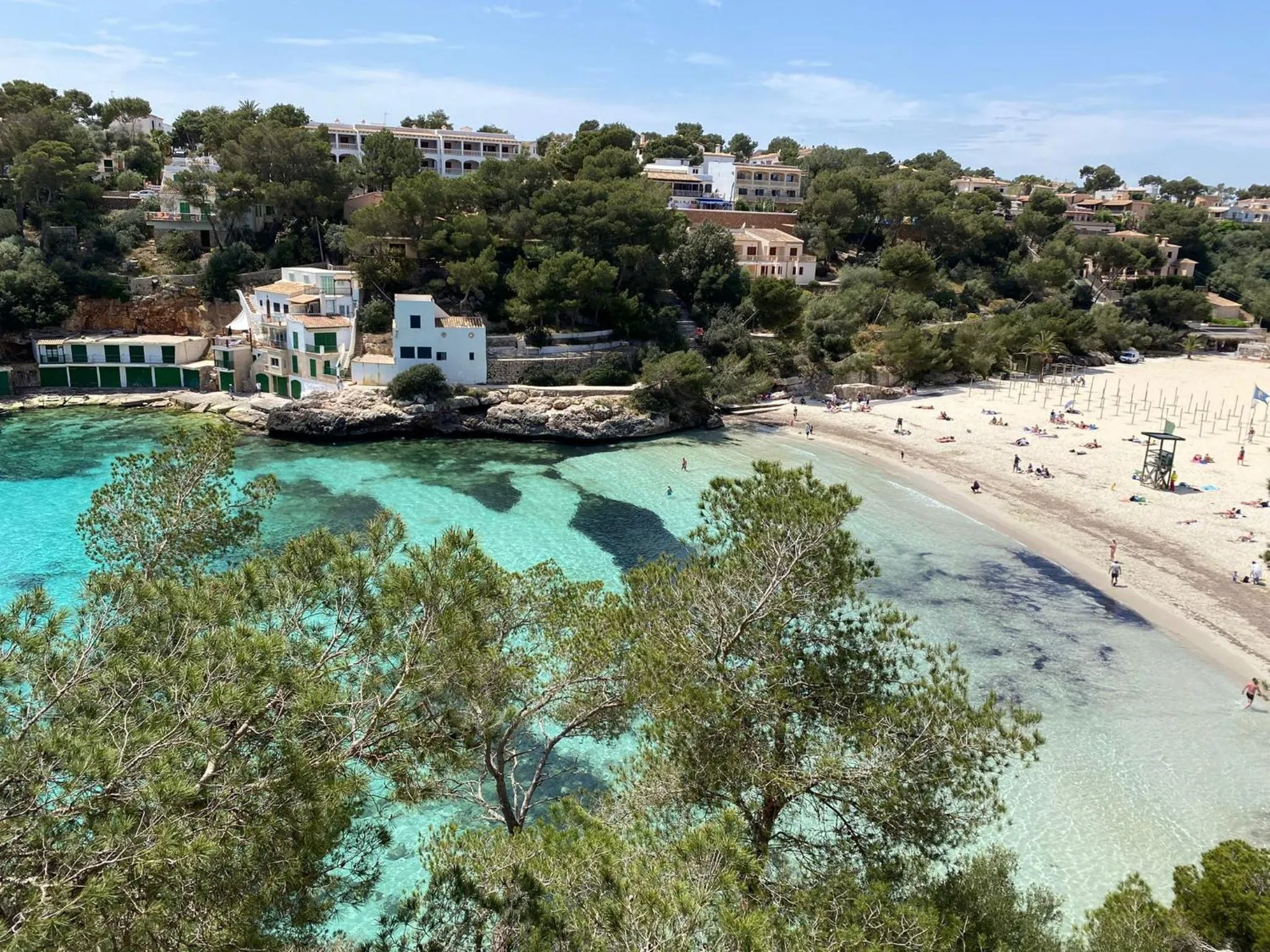 Natural landscape in Hostal Palmaria