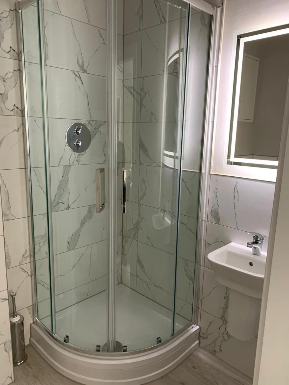Bathroom in Winckley Square Residences