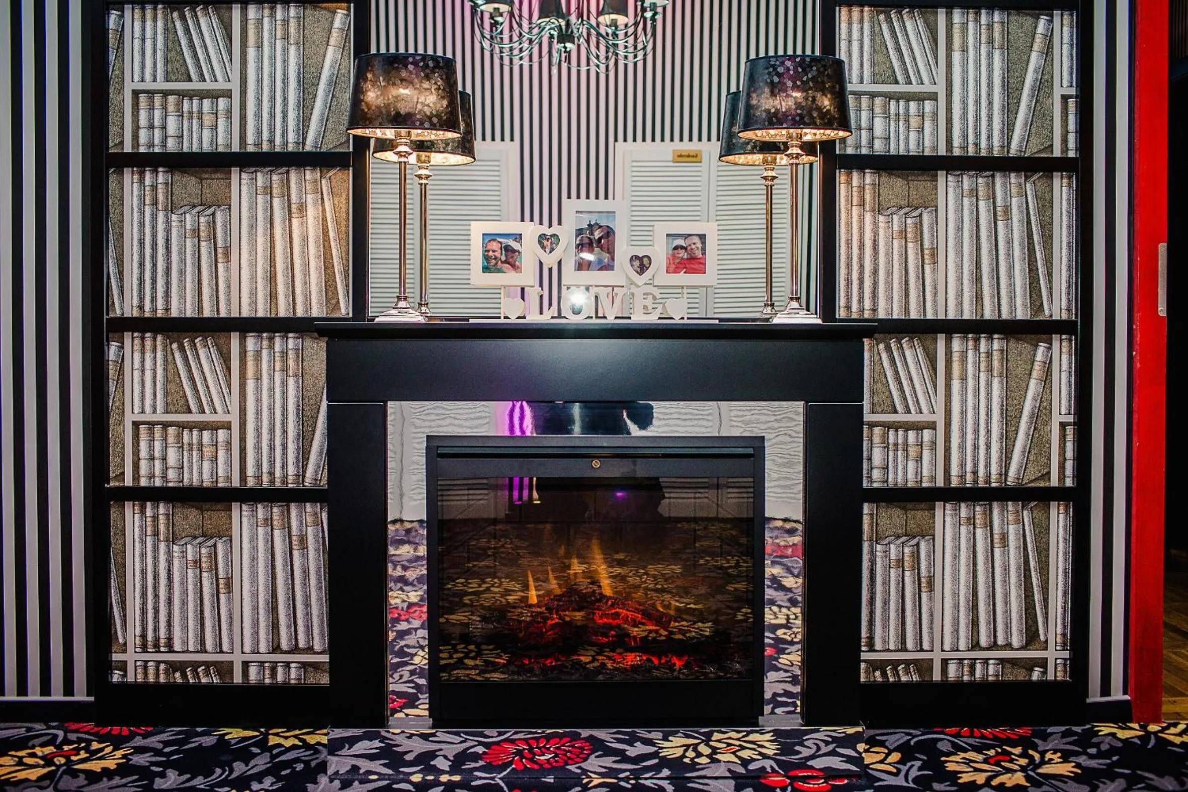 Decorative detail in Hotel Schieferhof - GlasLUST