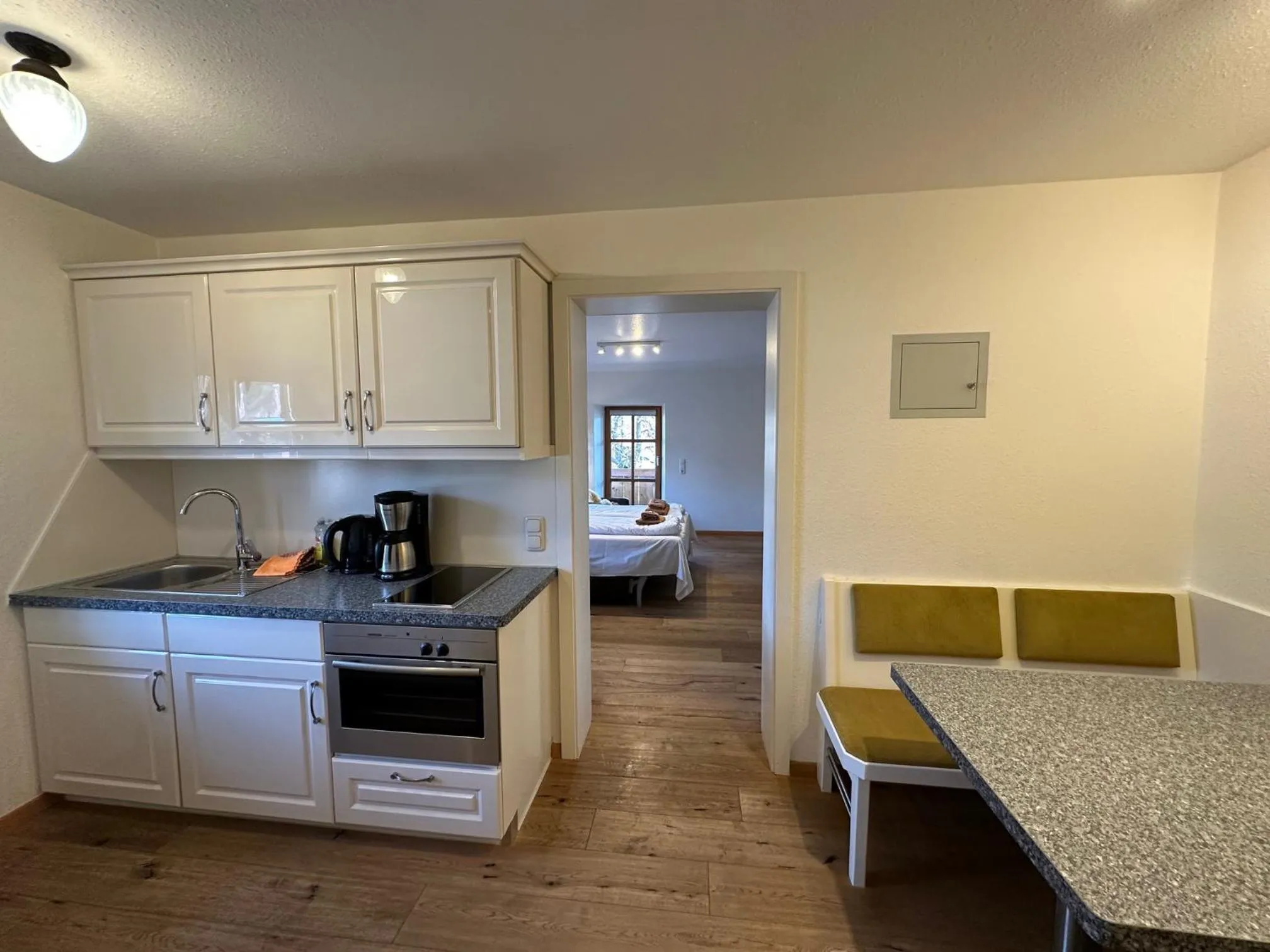 Kitchen or kitchenette in Landhaus Kössel