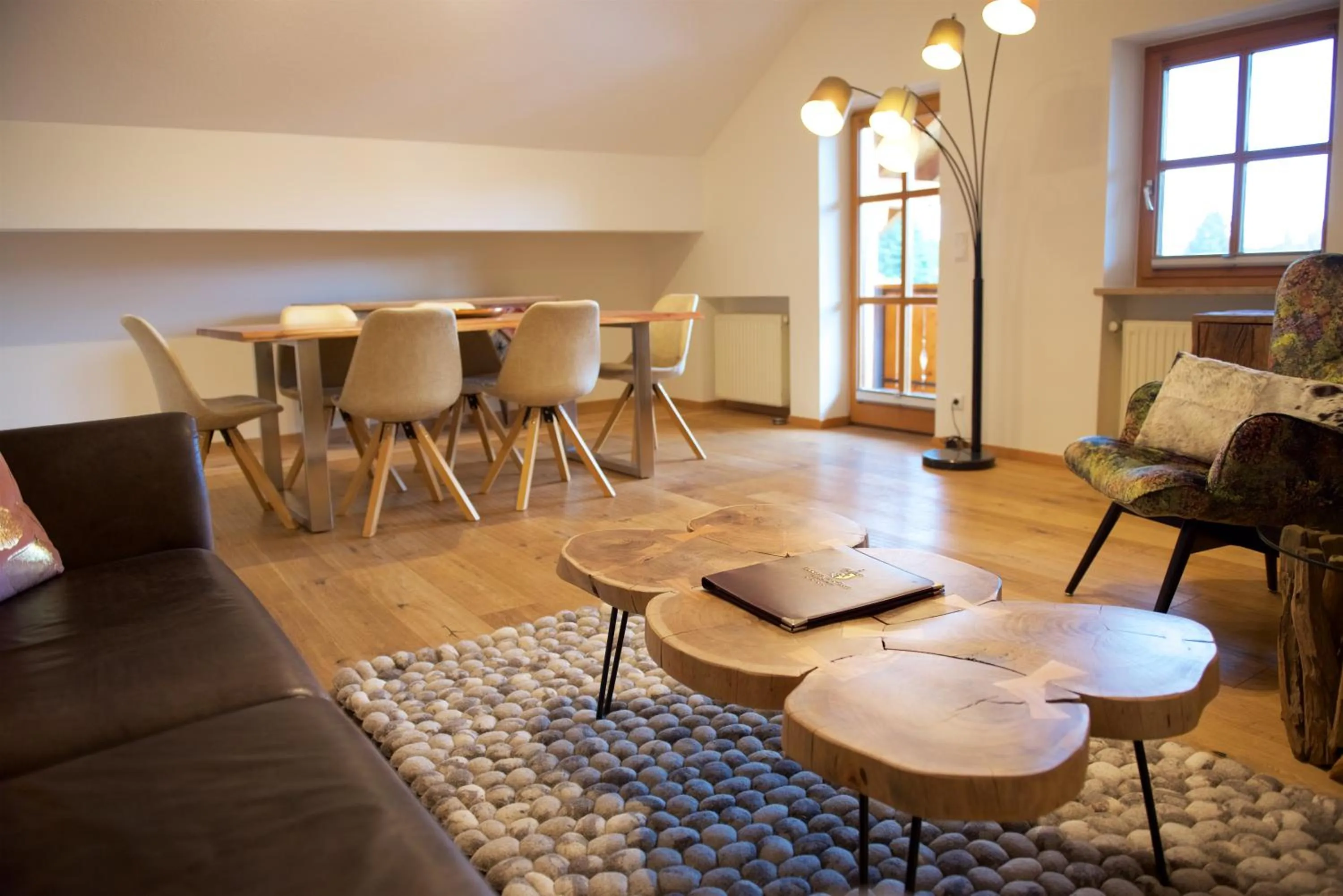 Living room in Landhaus Kössel