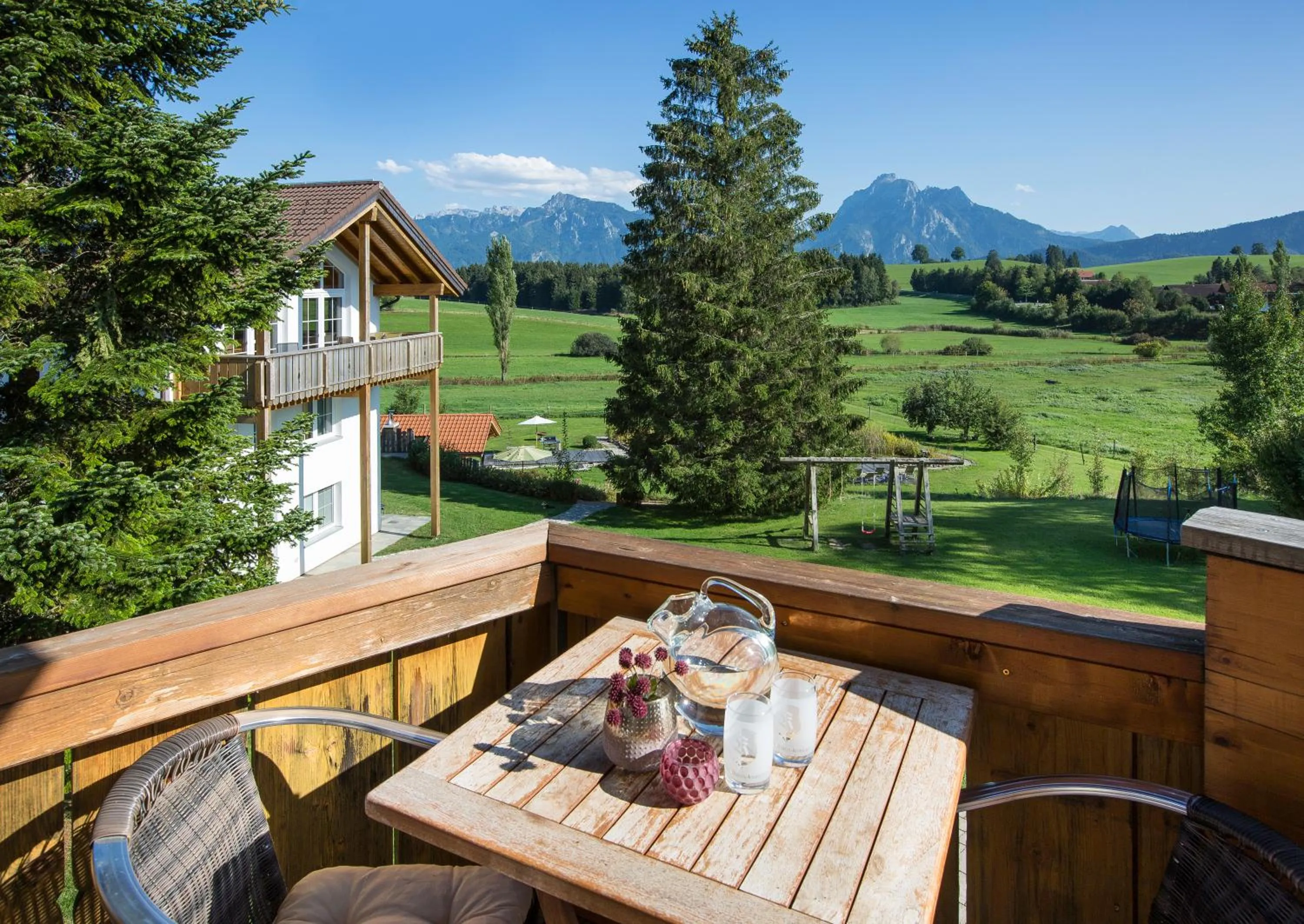 Garden in Landhaus Kössel