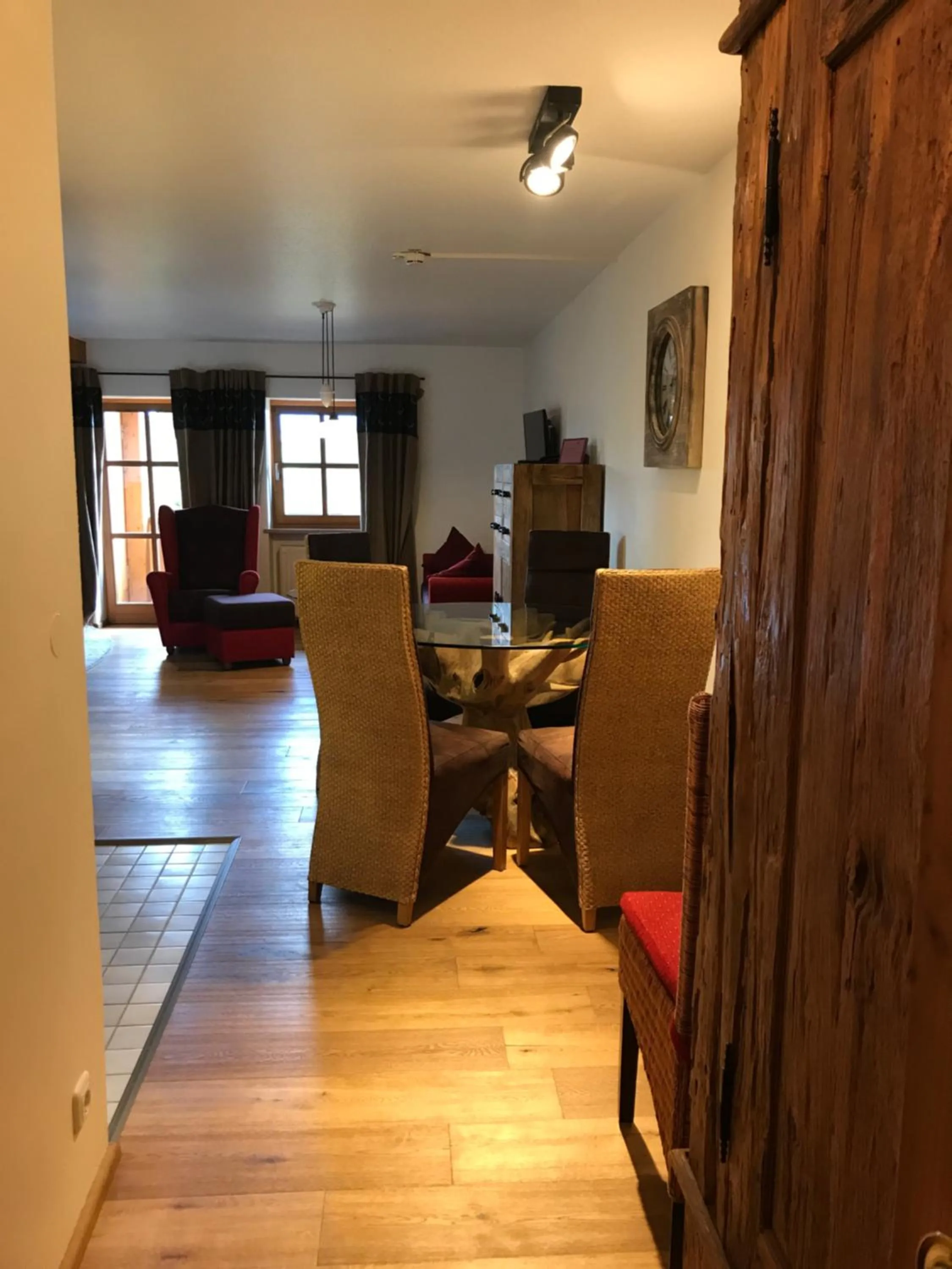 Living room in Landhaus Kössel