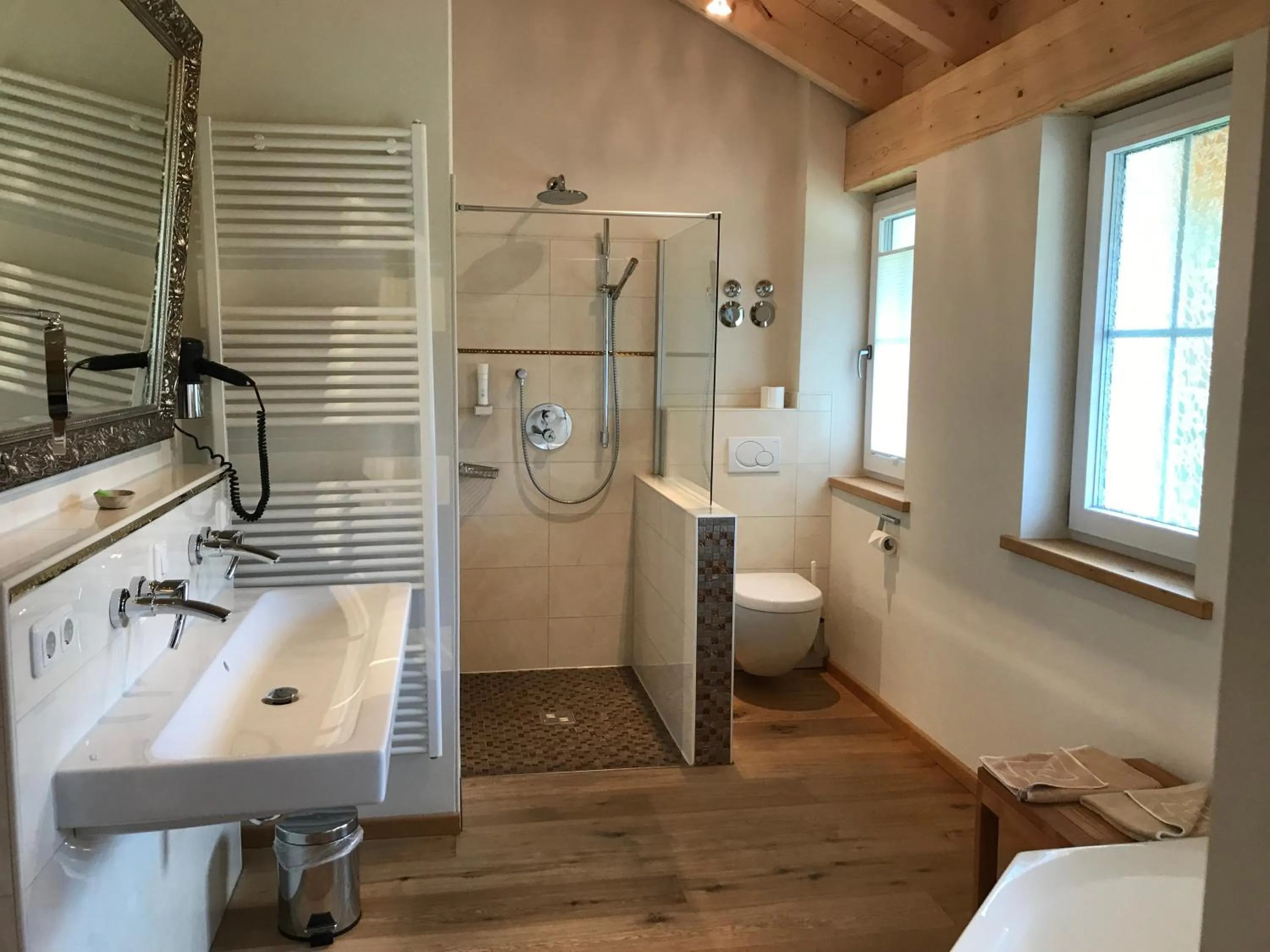 Shower in Landhaus Kössel