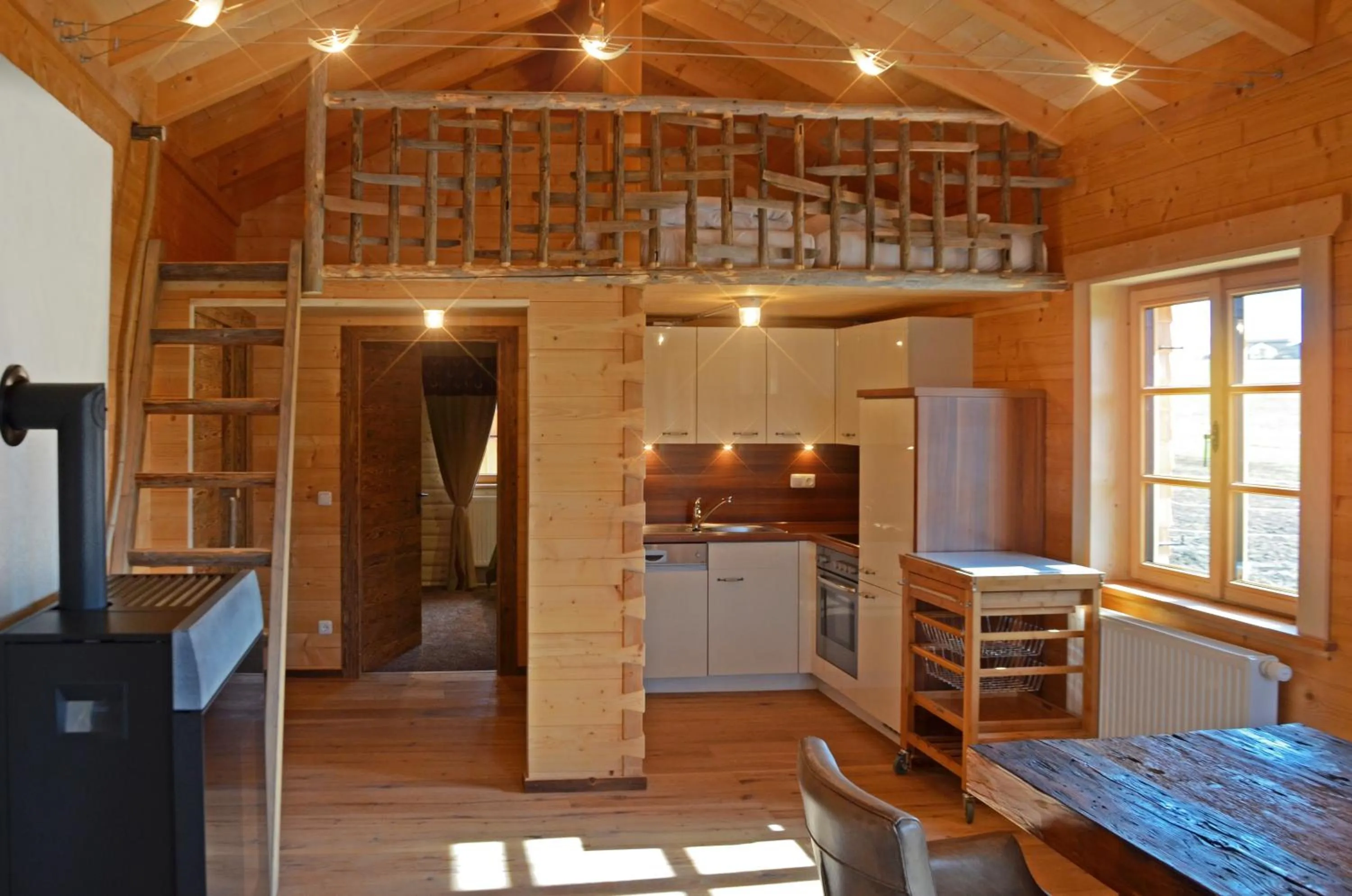 Living room in Landhaus Kössel