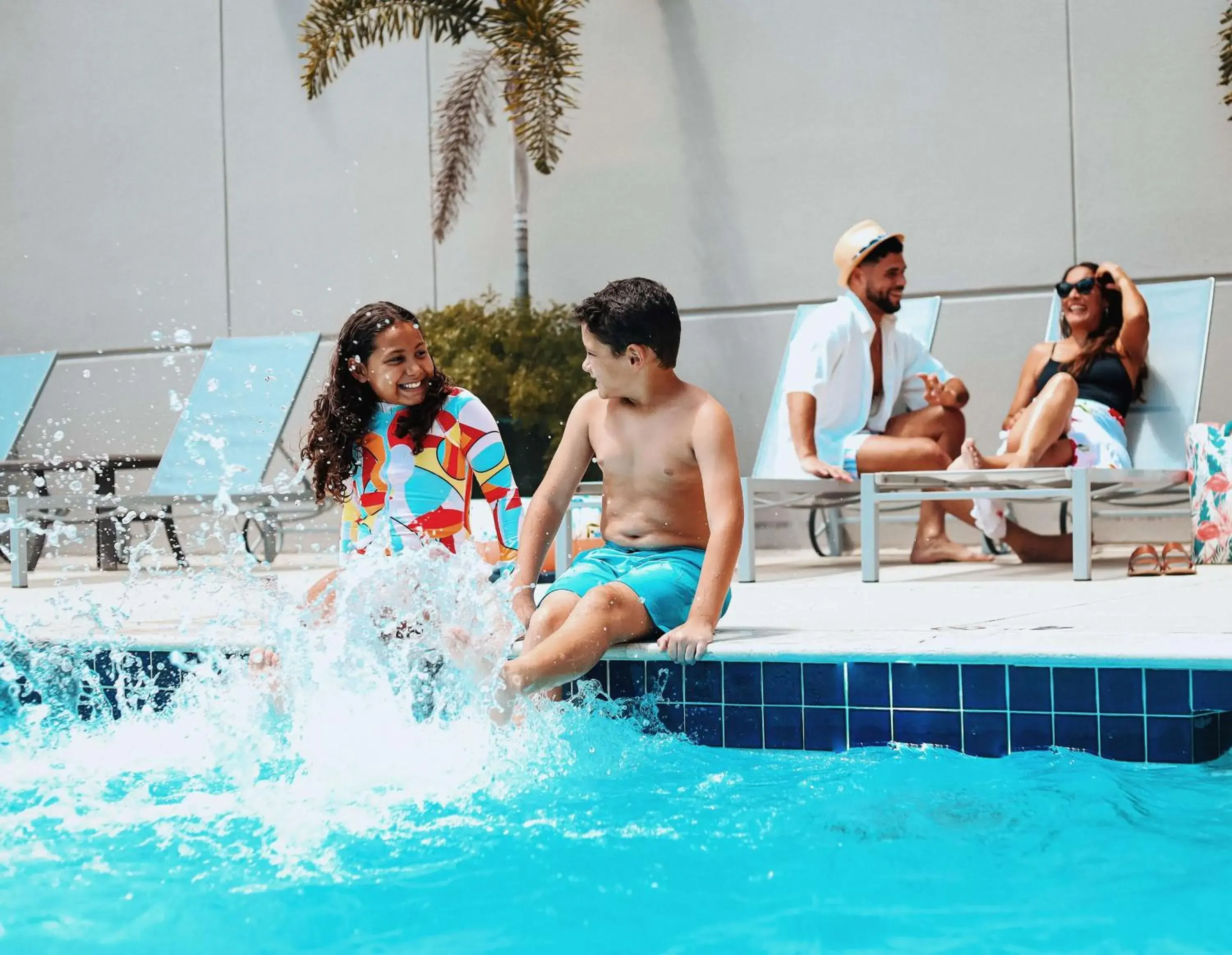 Swimming pool in Hyatt Place Bayamon Swimming pool in Hyatt Place Bayamon