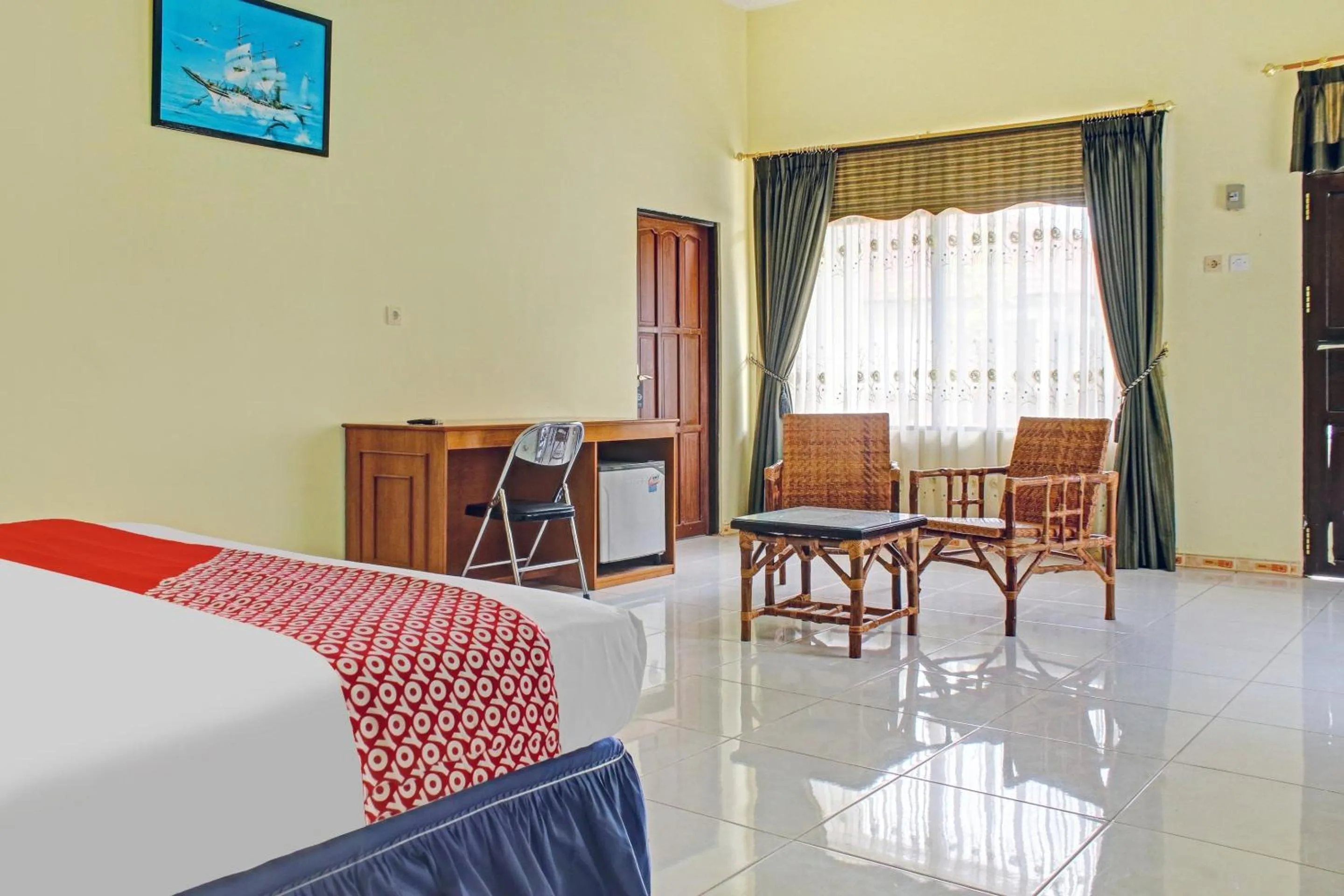 Bedroom, Bed in Hotel O Aman