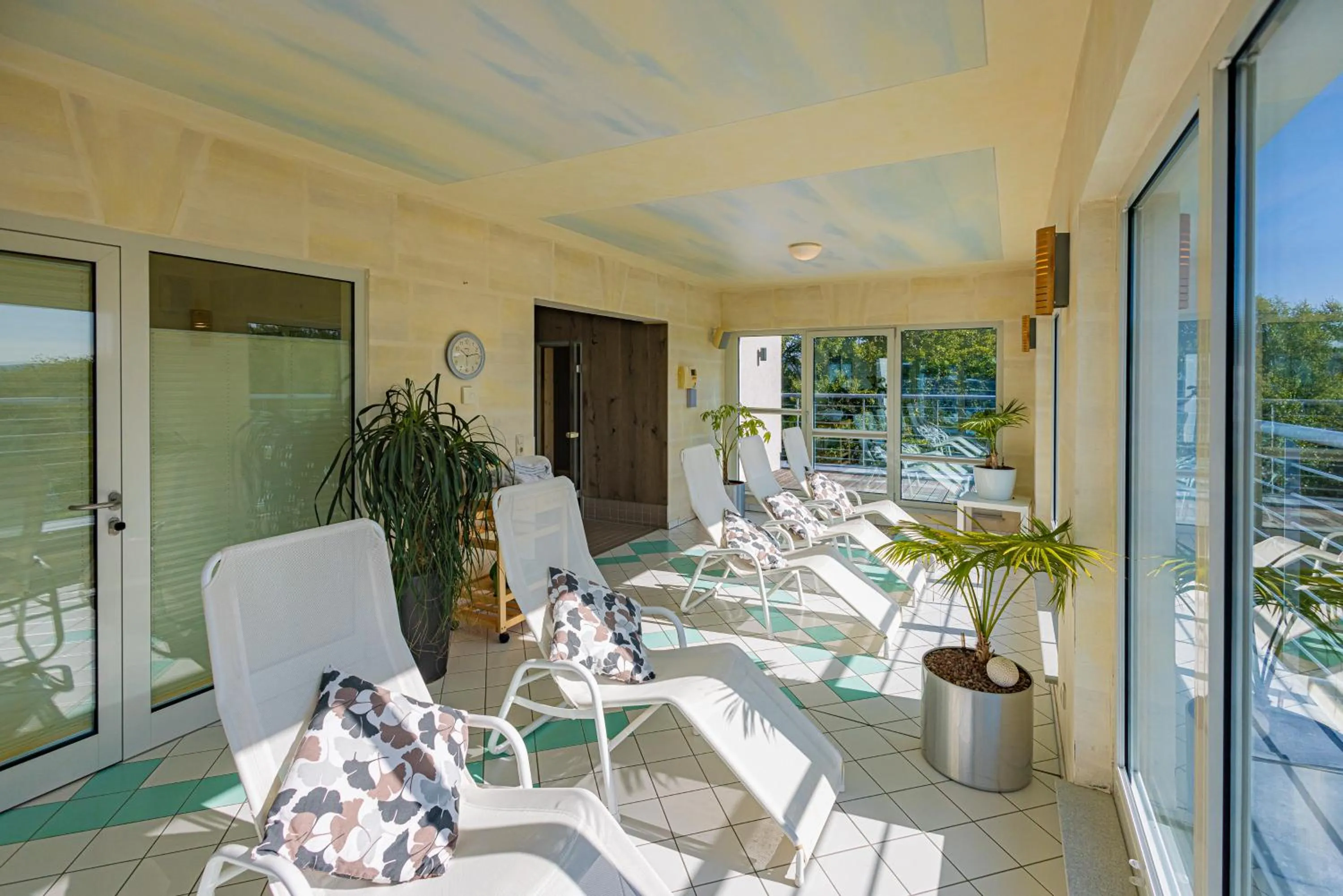 Sauna in Business Vital Hotel am Rennsteig