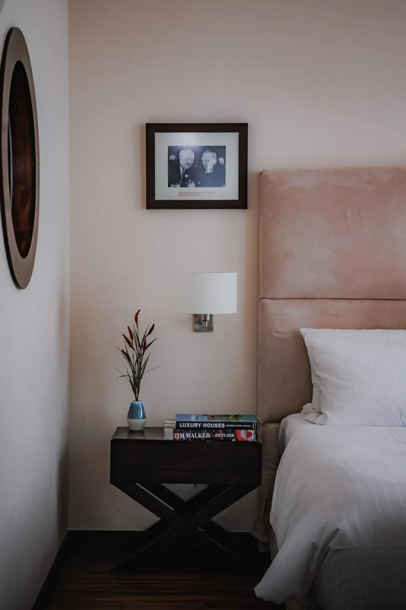 Bed in ABION Villa Suites Bed in ABION Villa Suites