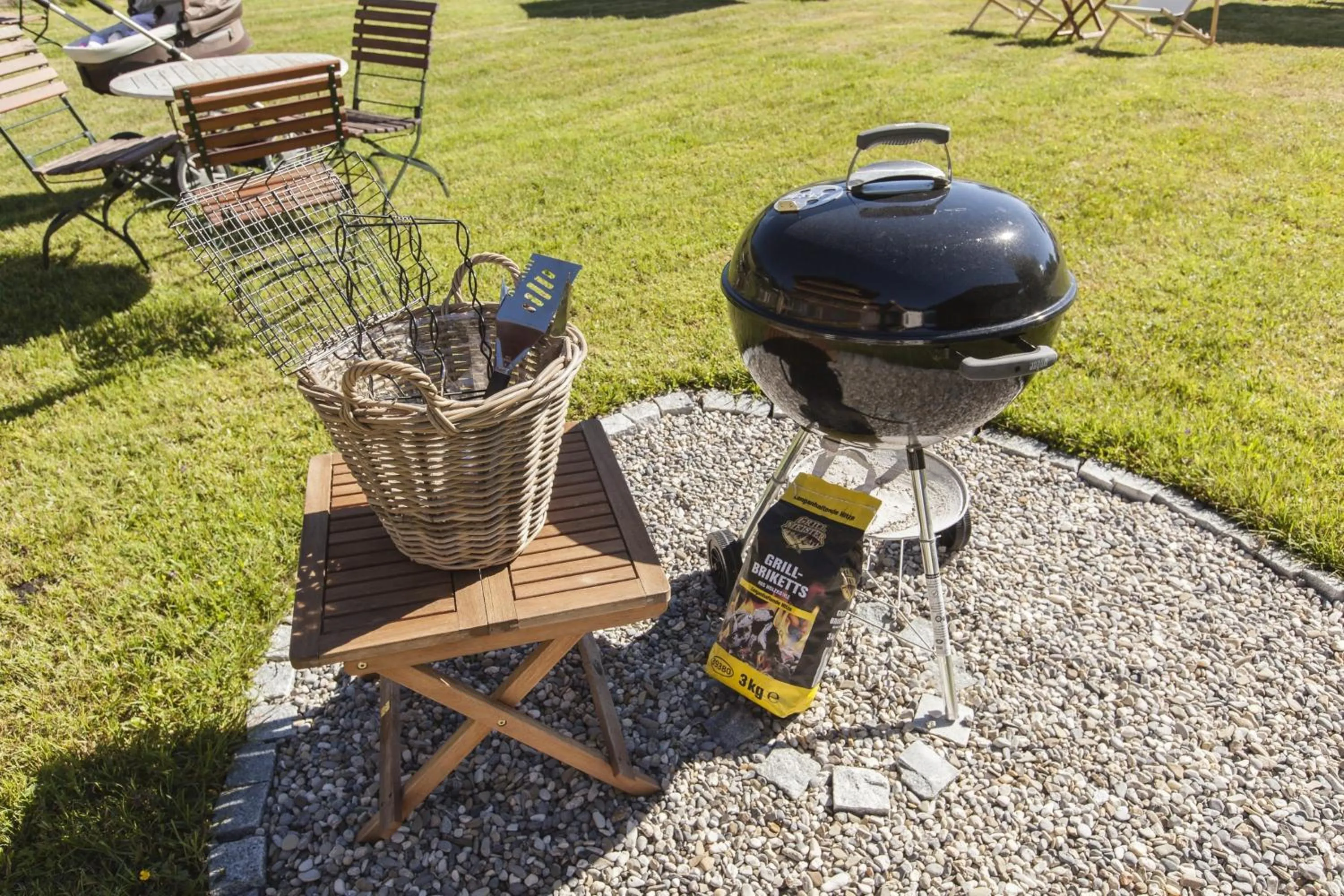 BBQ facilities in Hotel Frohnatur