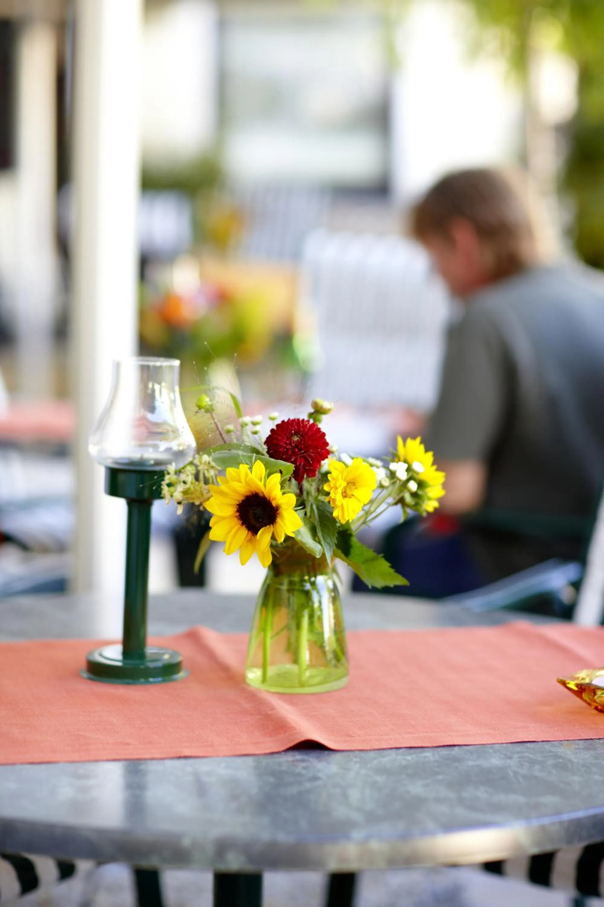 Patio in Hotel Grünwald