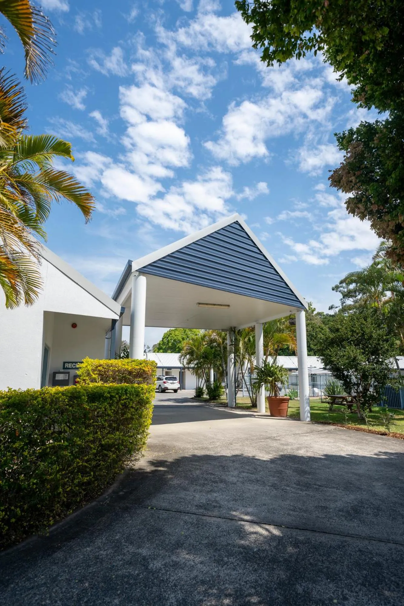 Property building in Woolgoolga Coast Motel