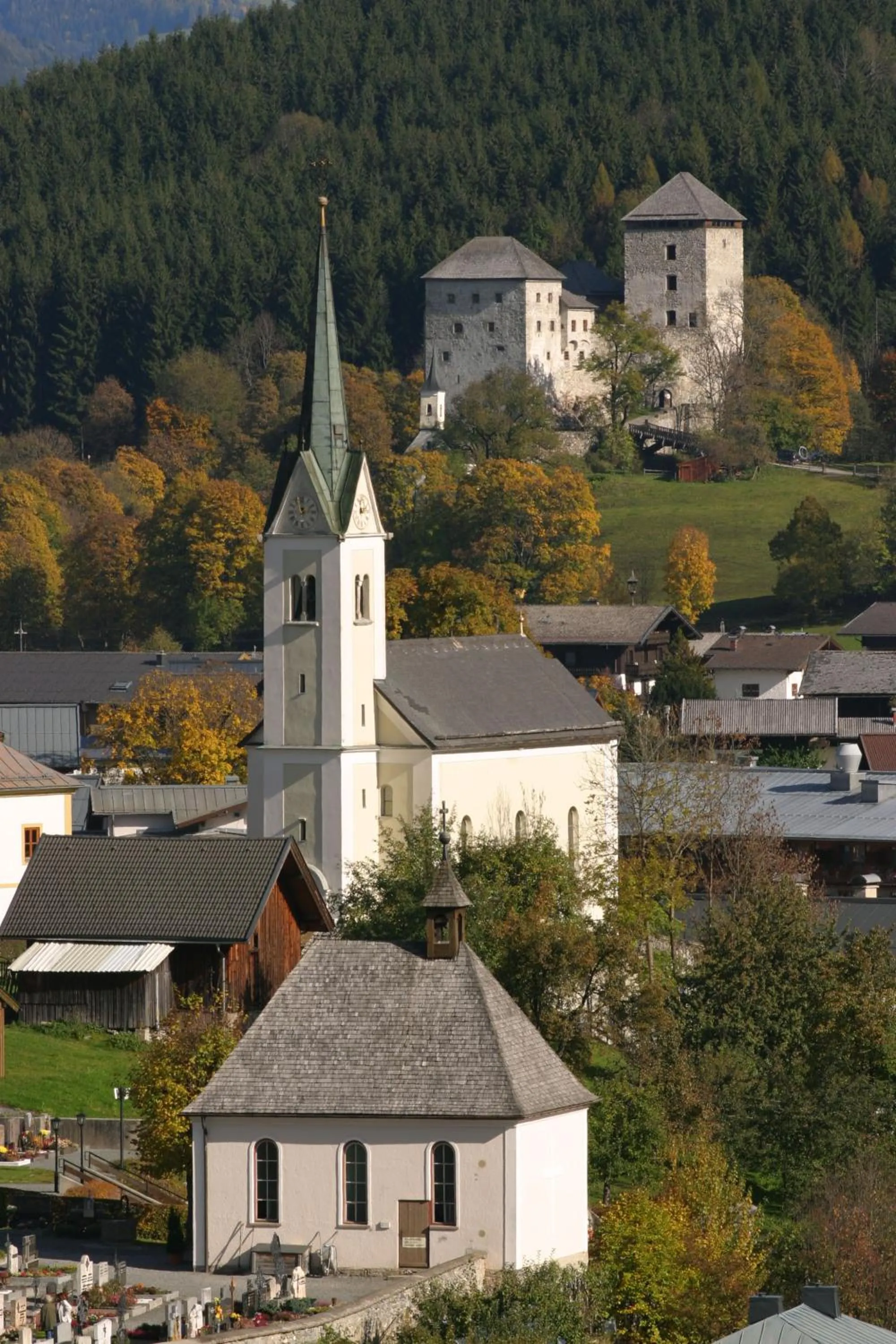 Neighbourhood in Hotel Gasthof Mitteregger - BEST PLACE in town with summercard included
