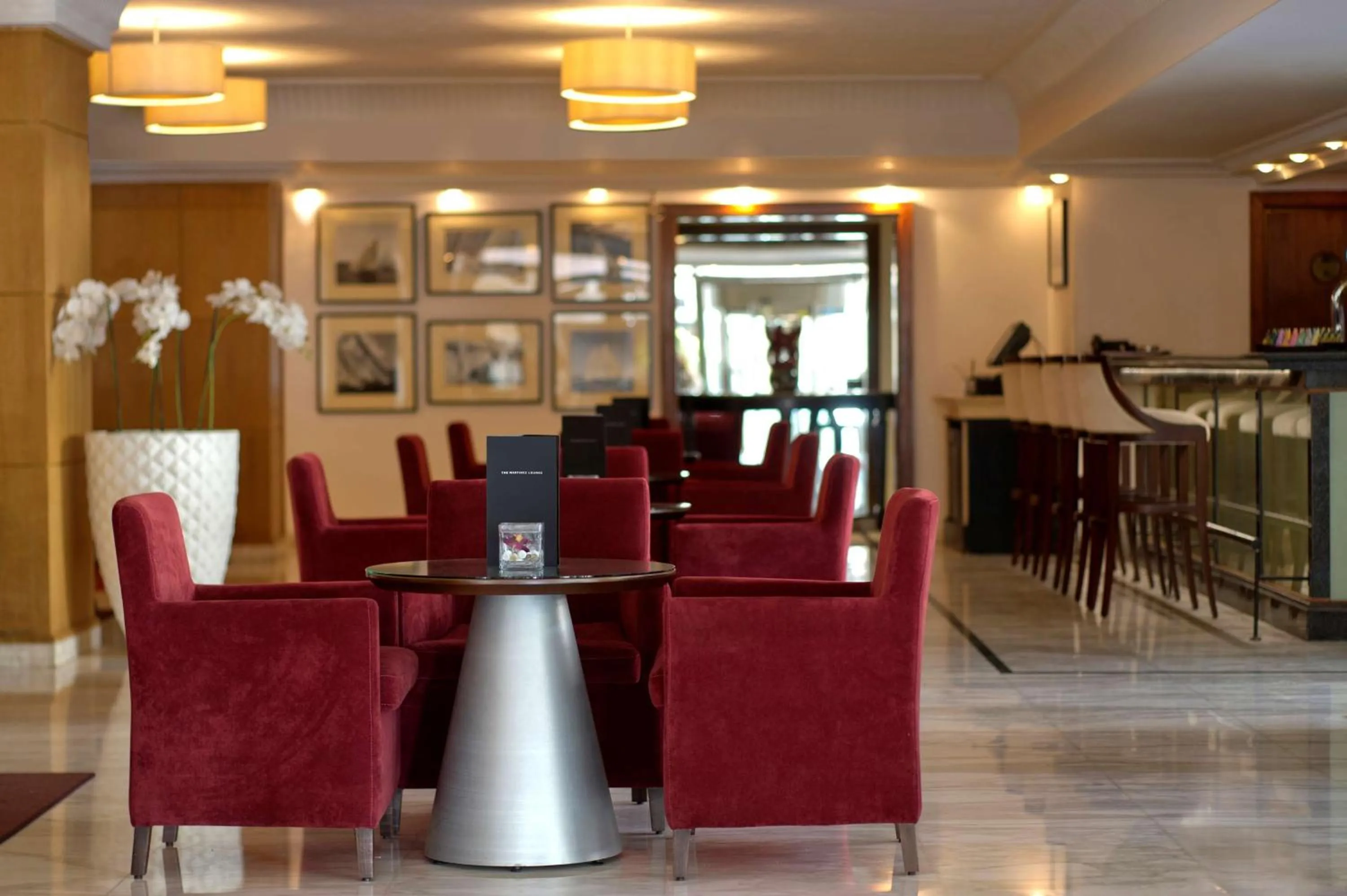 Lobby or reception in Radisson Blu Martinez Beirut
