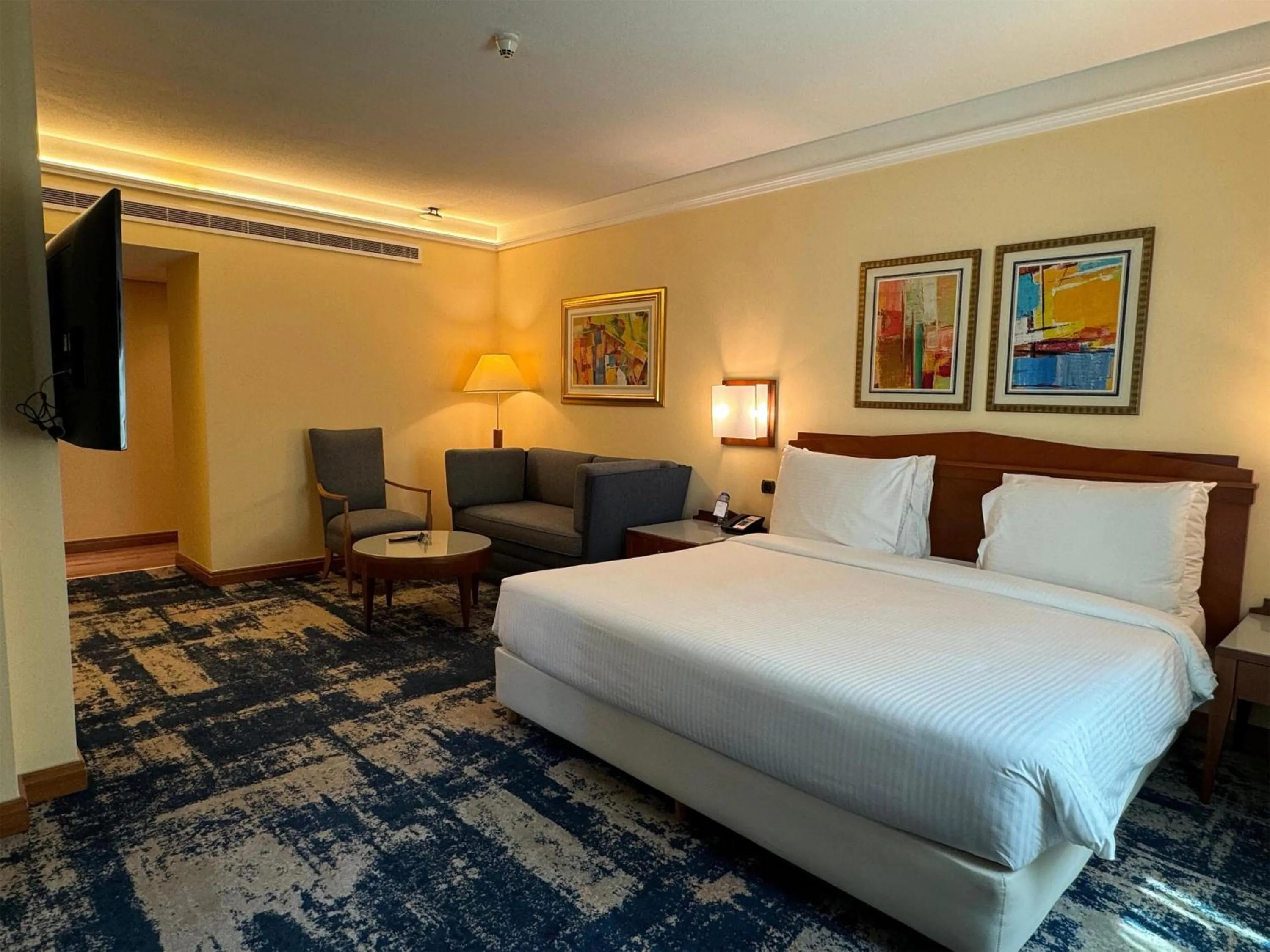 Photo of the whole room, Bed in Radisson Blu Martinez Beirut