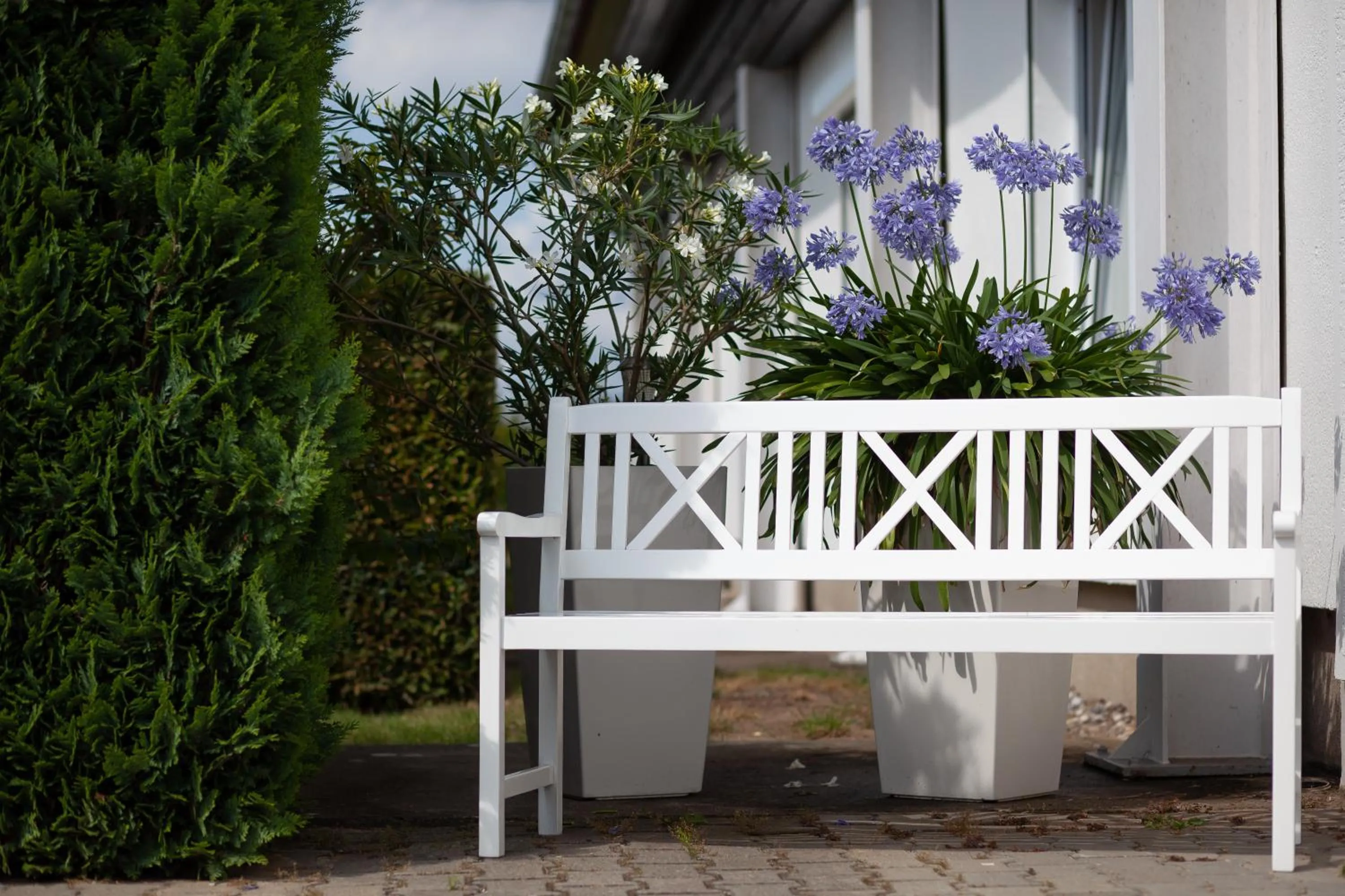 Patio in Hotel Am See