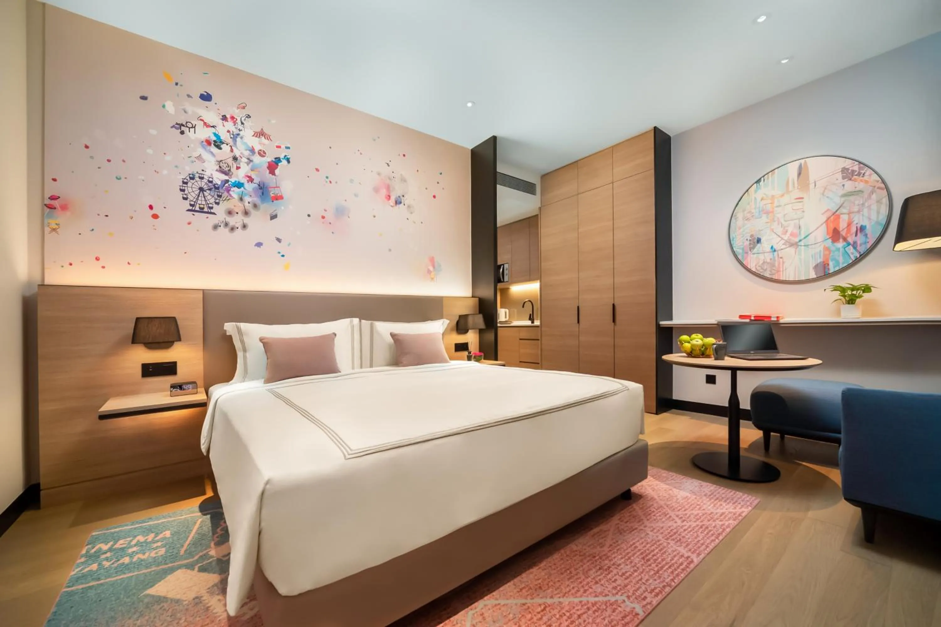 Bedroom, Bed in Capri by Fraser, Bukit Bintang