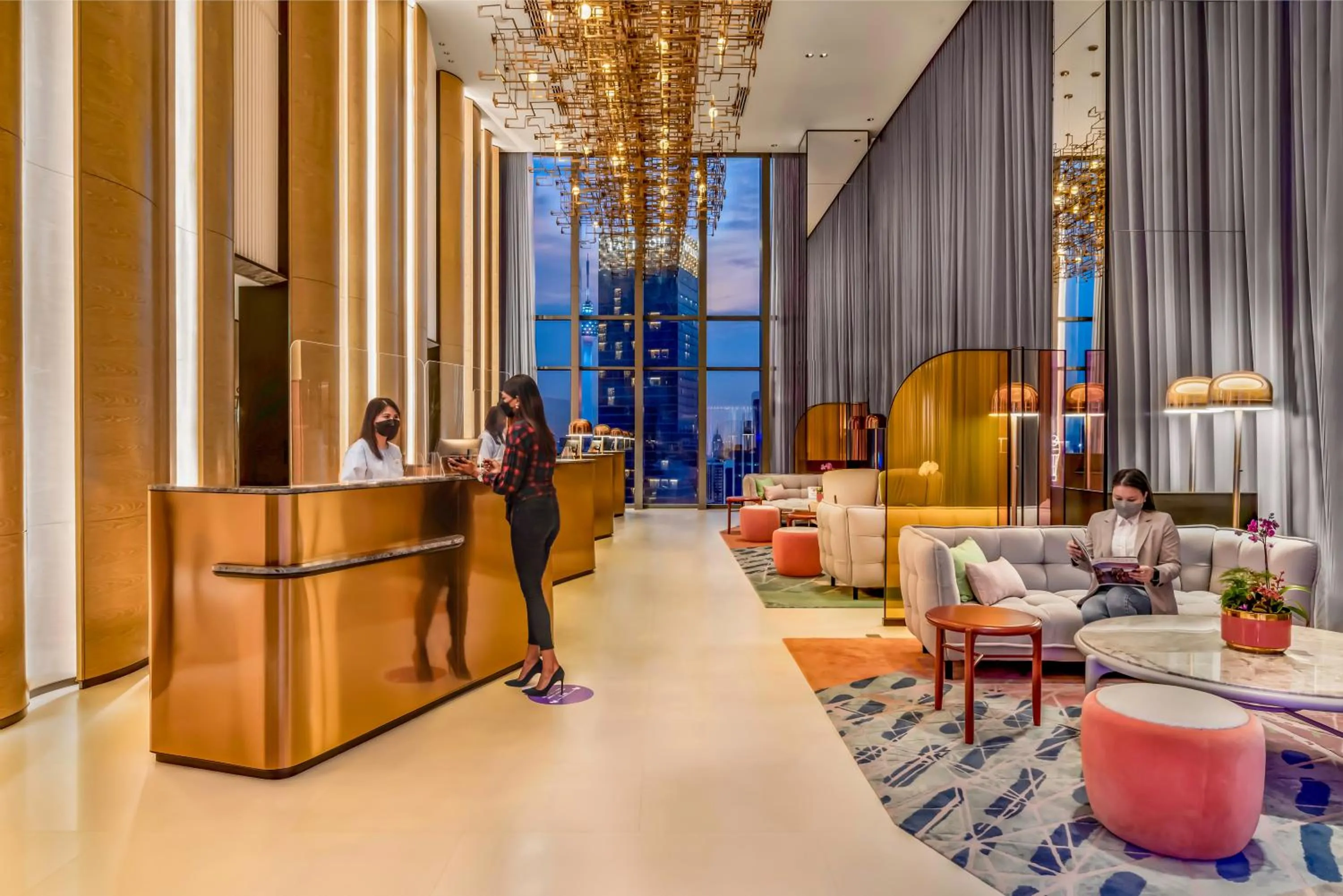 Lobby or reception in Capri by Fraser, Bukit Bintang