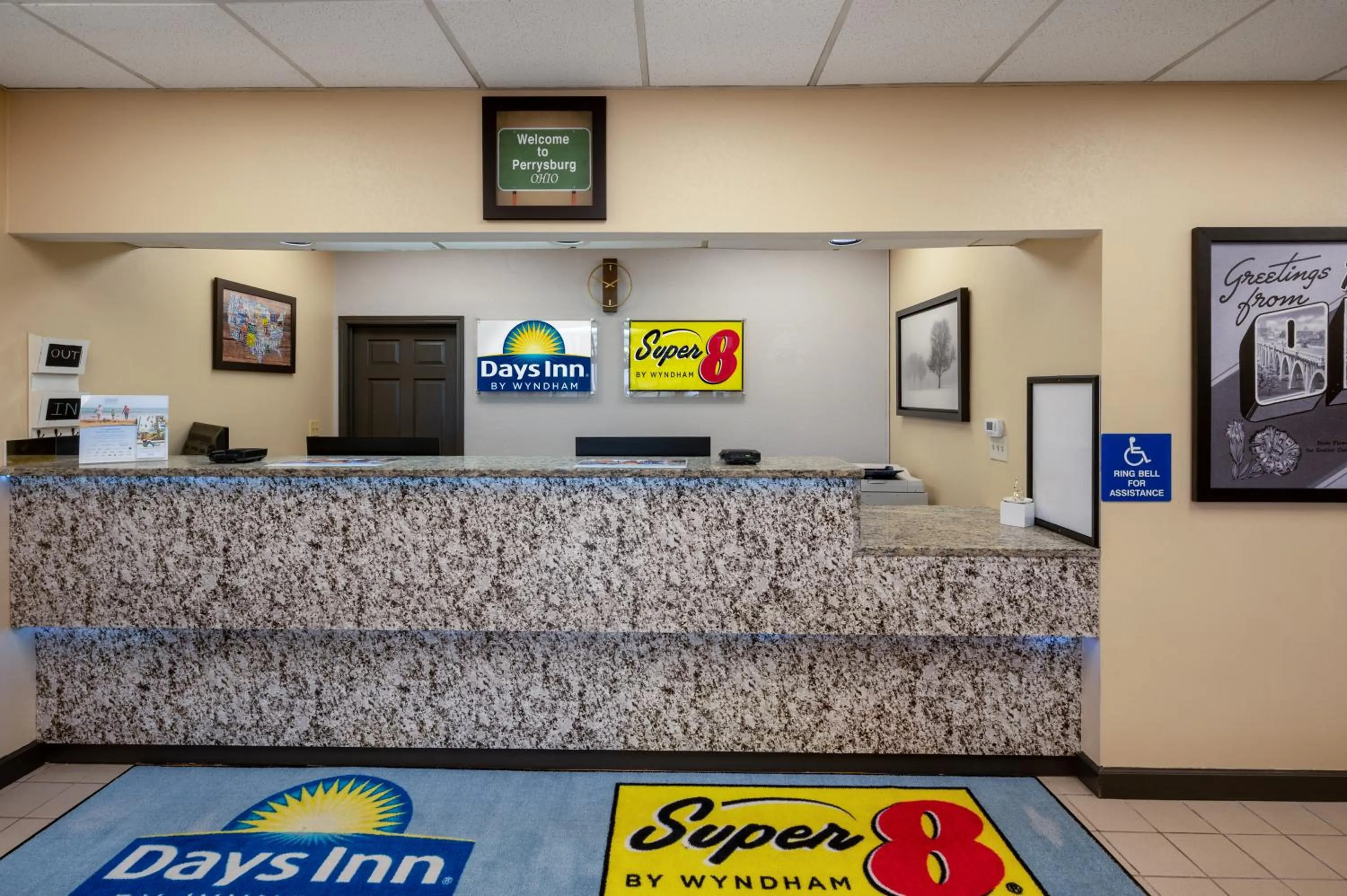 Property logo or sign in Days Inn by Wyndham Perrysburg Toledo