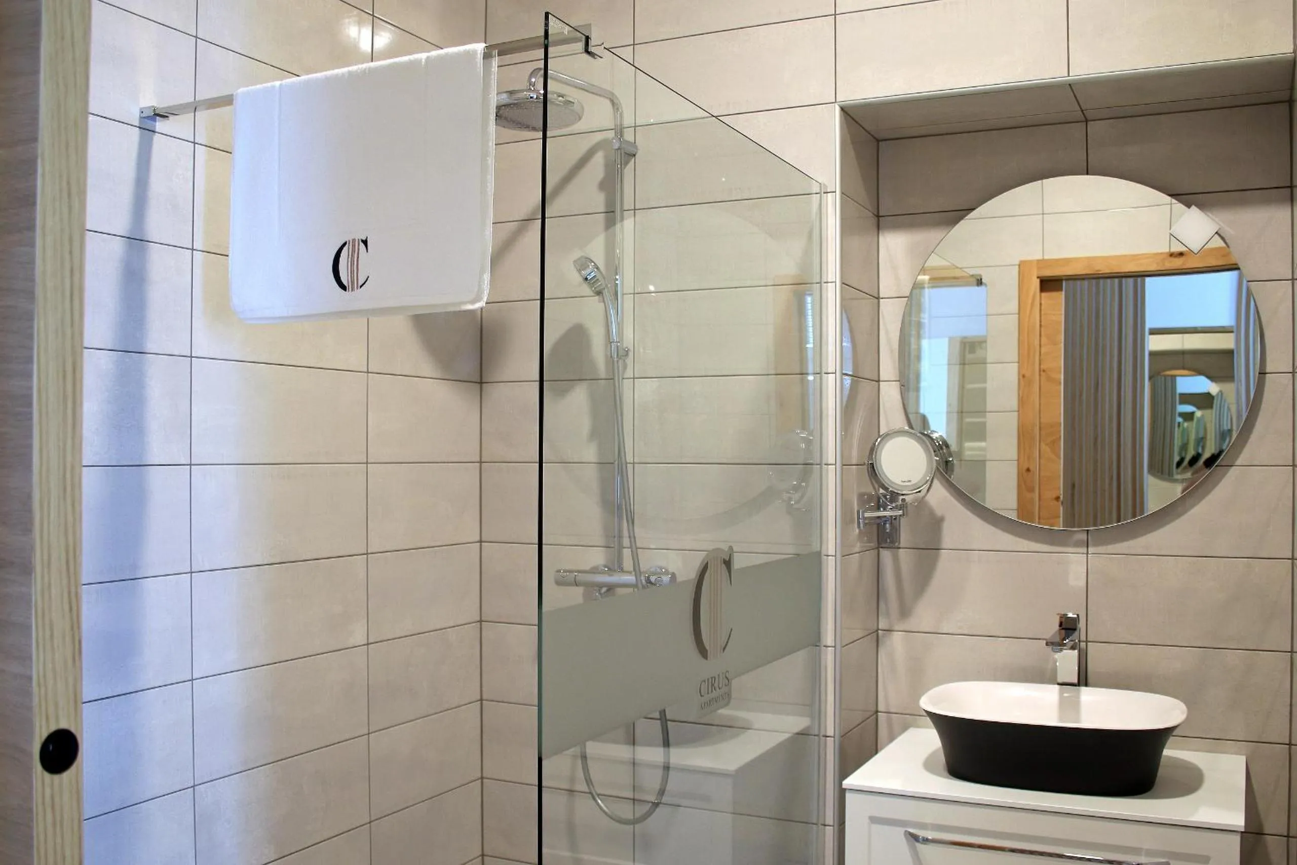 Bathroom in Cirus apartments