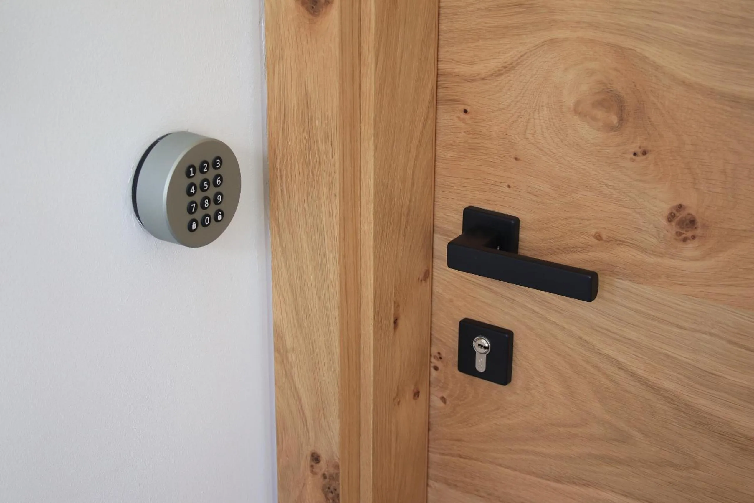 Facade/entrance in Cirus apartments