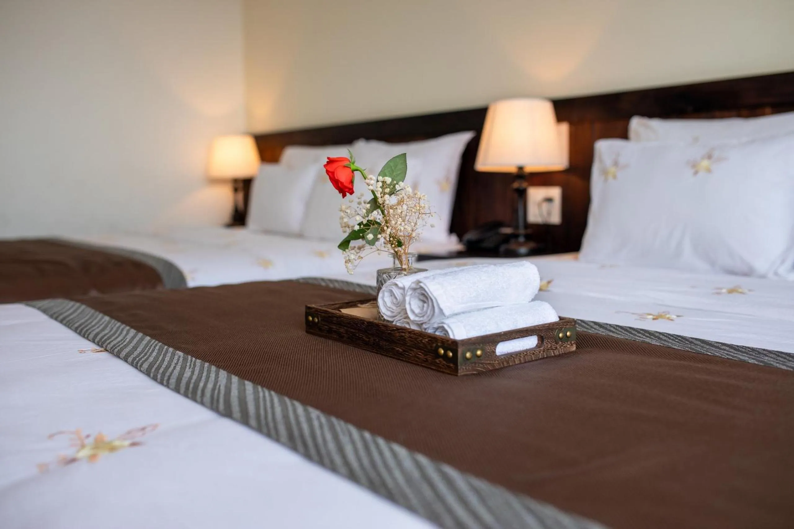 Decorative detail in Thanh Loan 2 Da Lat Hotel