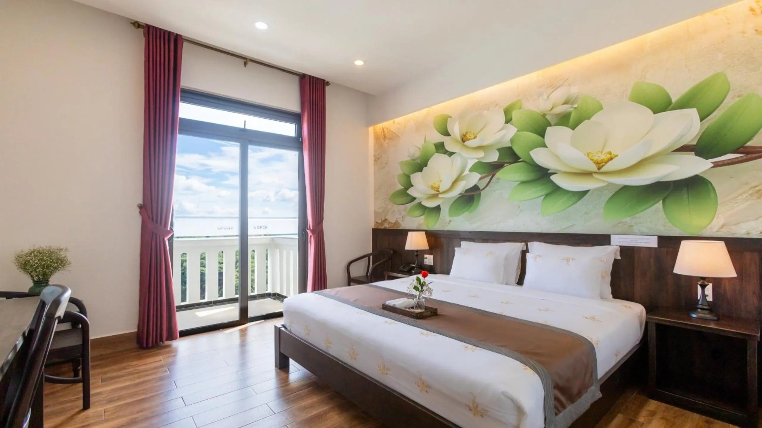Photo of the whole room in Thanh Loan 2 Da Lat Hotel