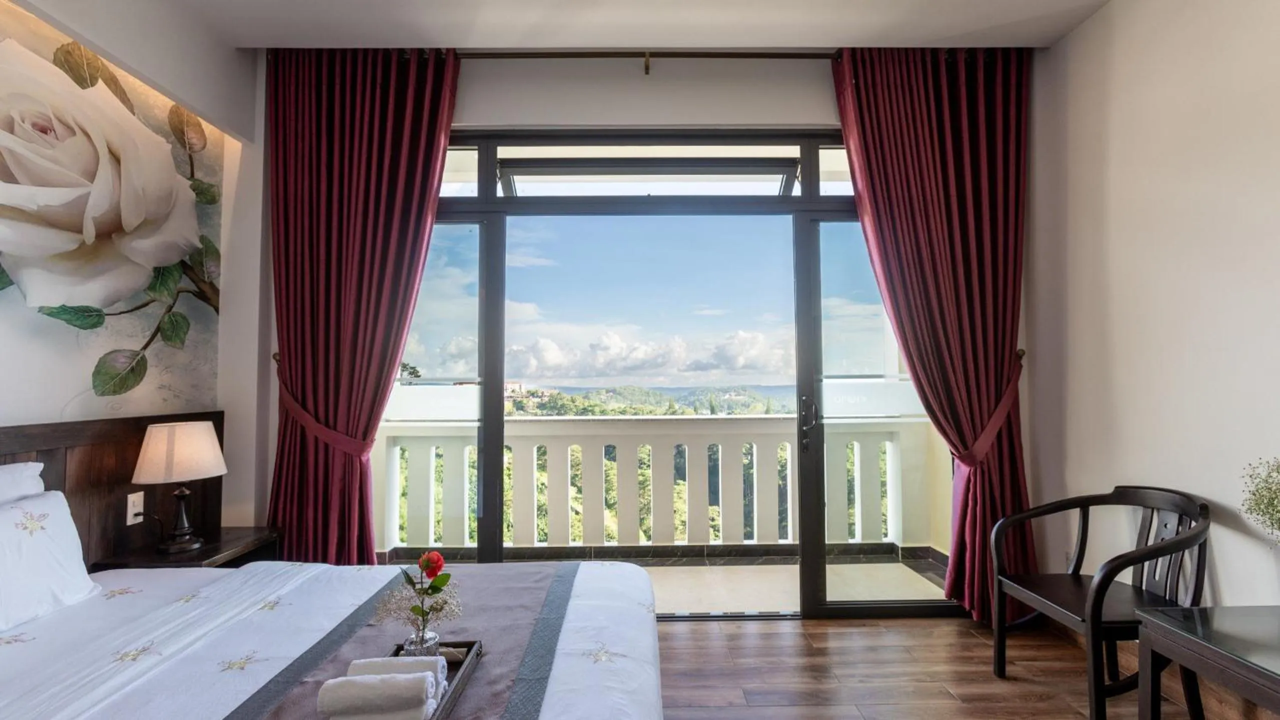 Balcony/Terrace in Thanh Loan 2 Da Lat Hotel