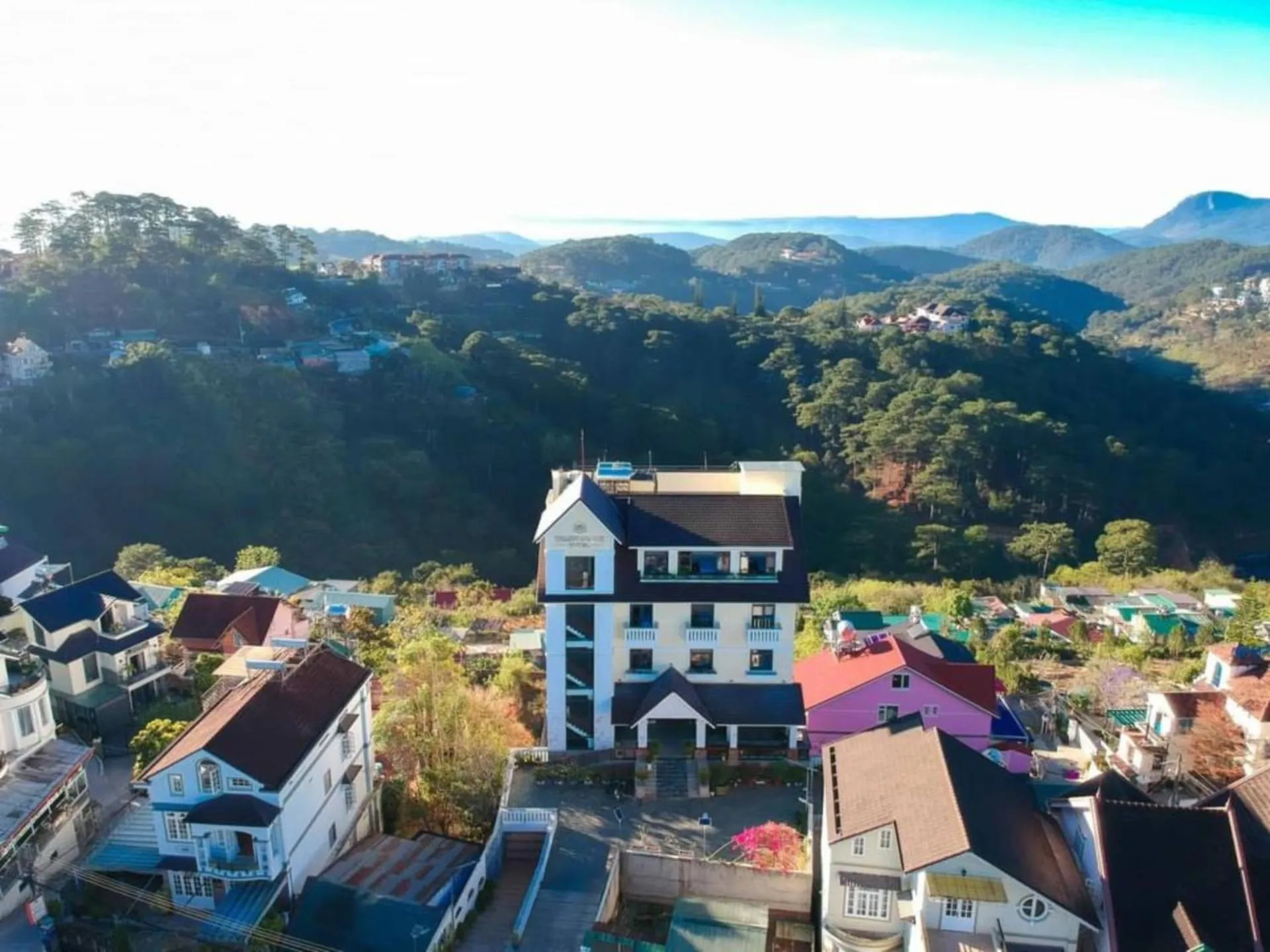 View (from property/room) in Thanh Loan 2 Da Lat Hotel