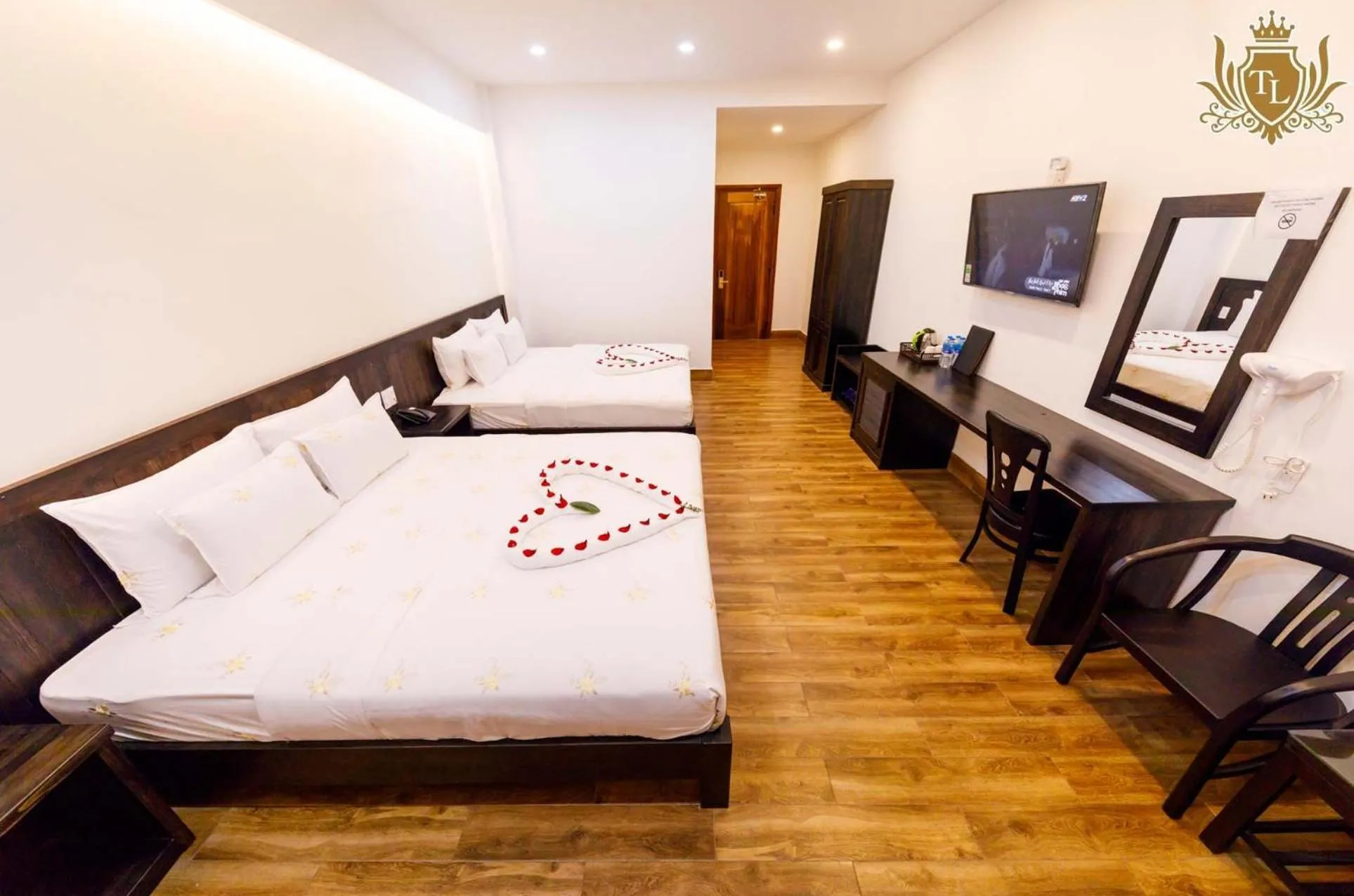 Living room in Thanh Loan 2 Da Lat Hotel