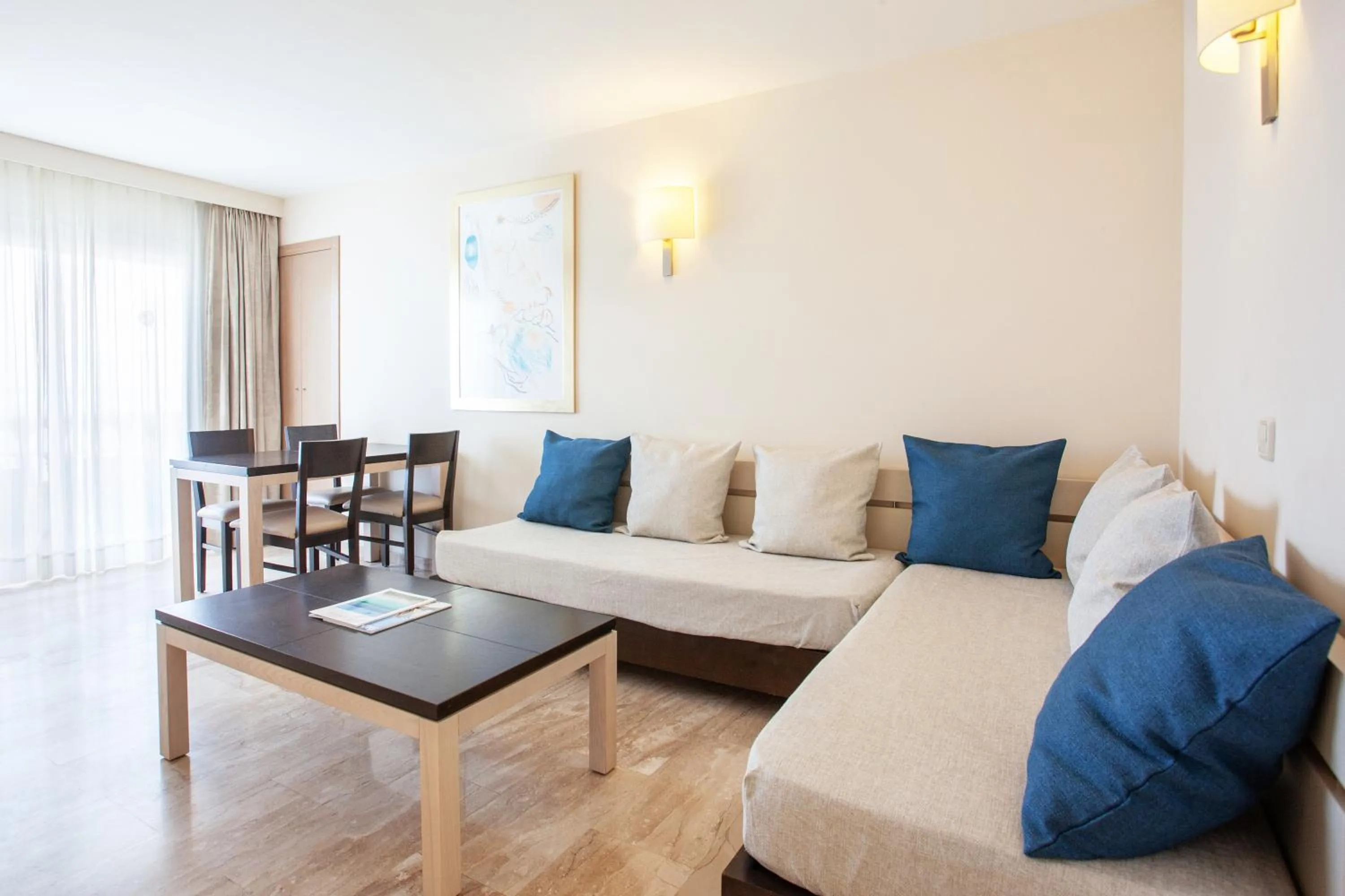 Living room in Grupotel Dunamar