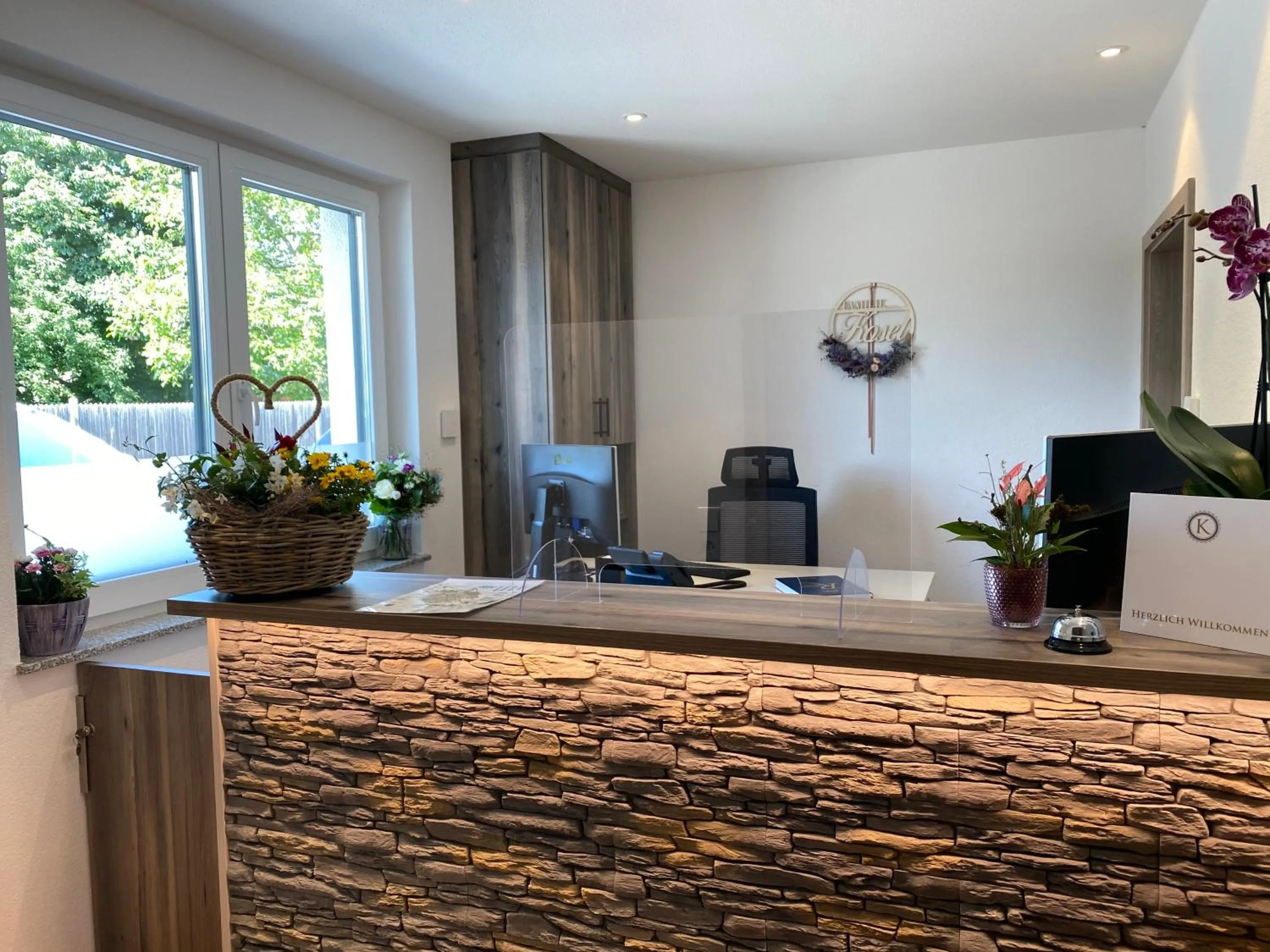 Lobby or reception in Hotel Kosel garni UG