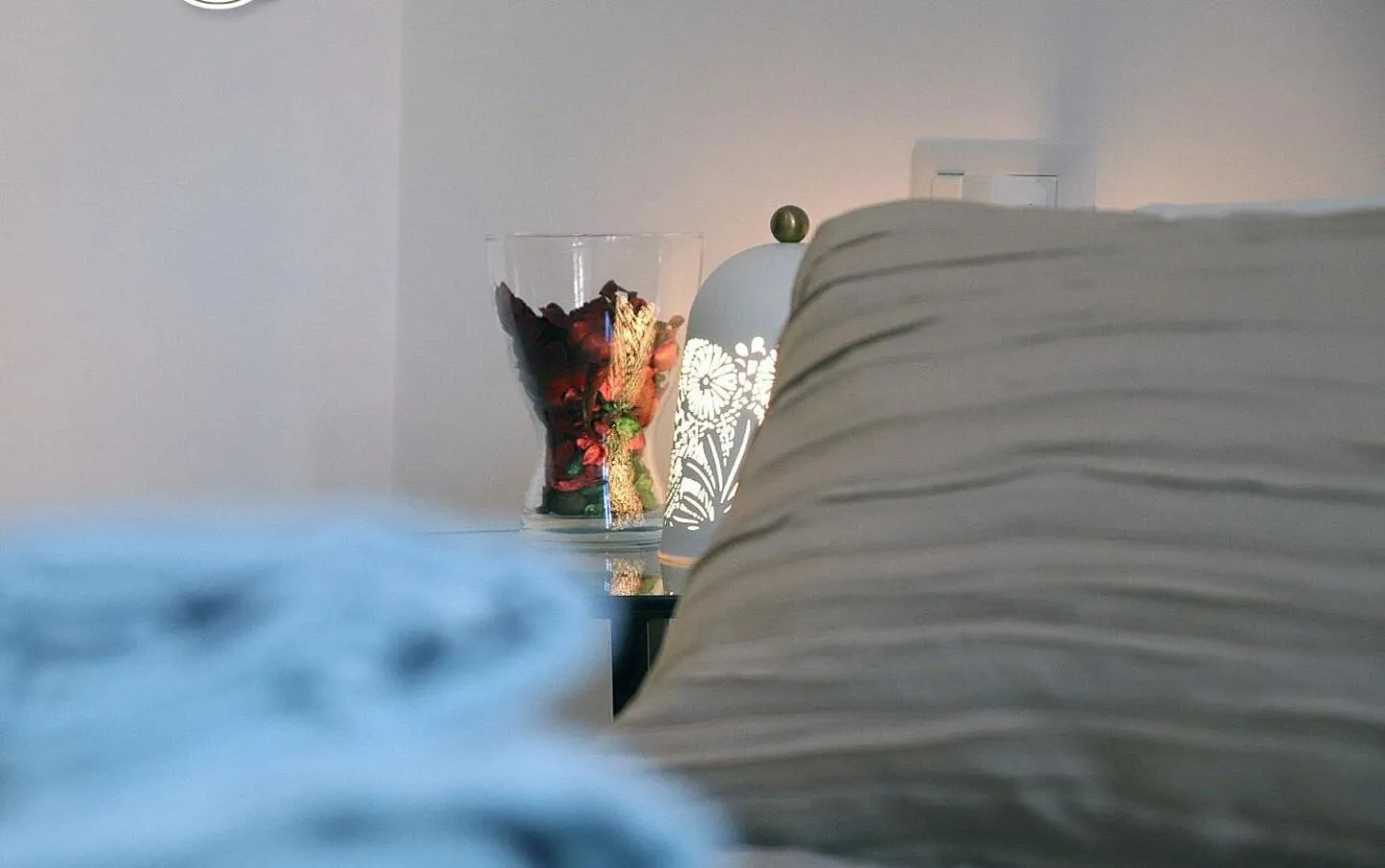Decorative detail, Bed in B&B La Luna nel pozzo