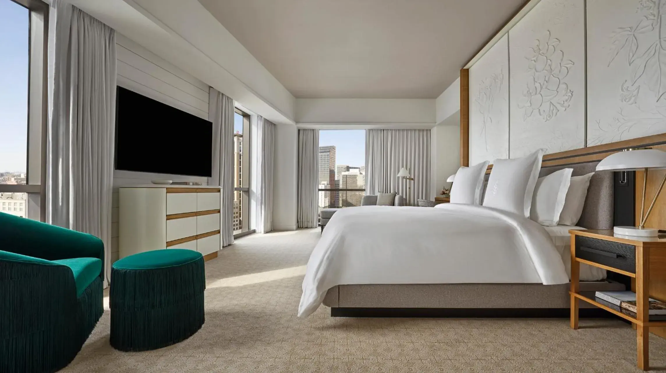 Bed in Four Seasons New Orleans Bed in Four Seasons New Orleans