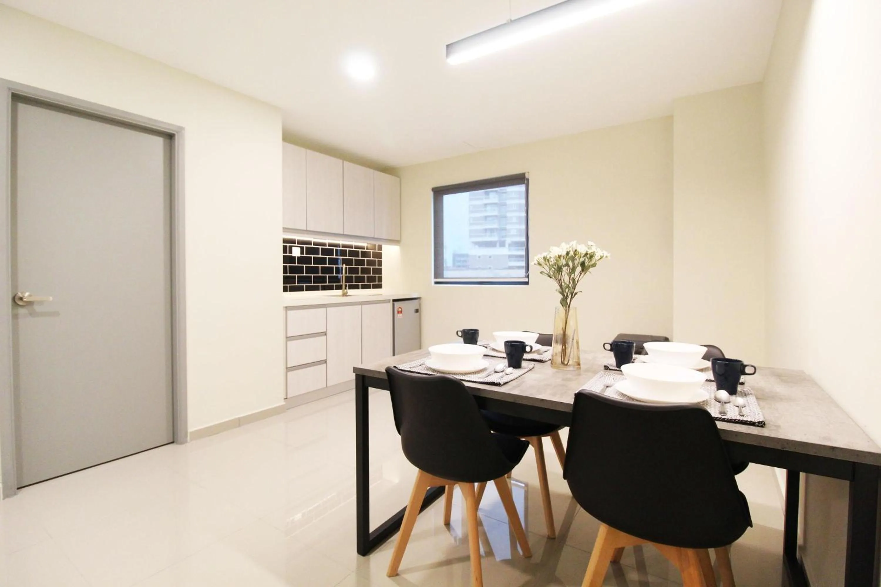 Dining area in KL Eight Suites Newly completed 2021