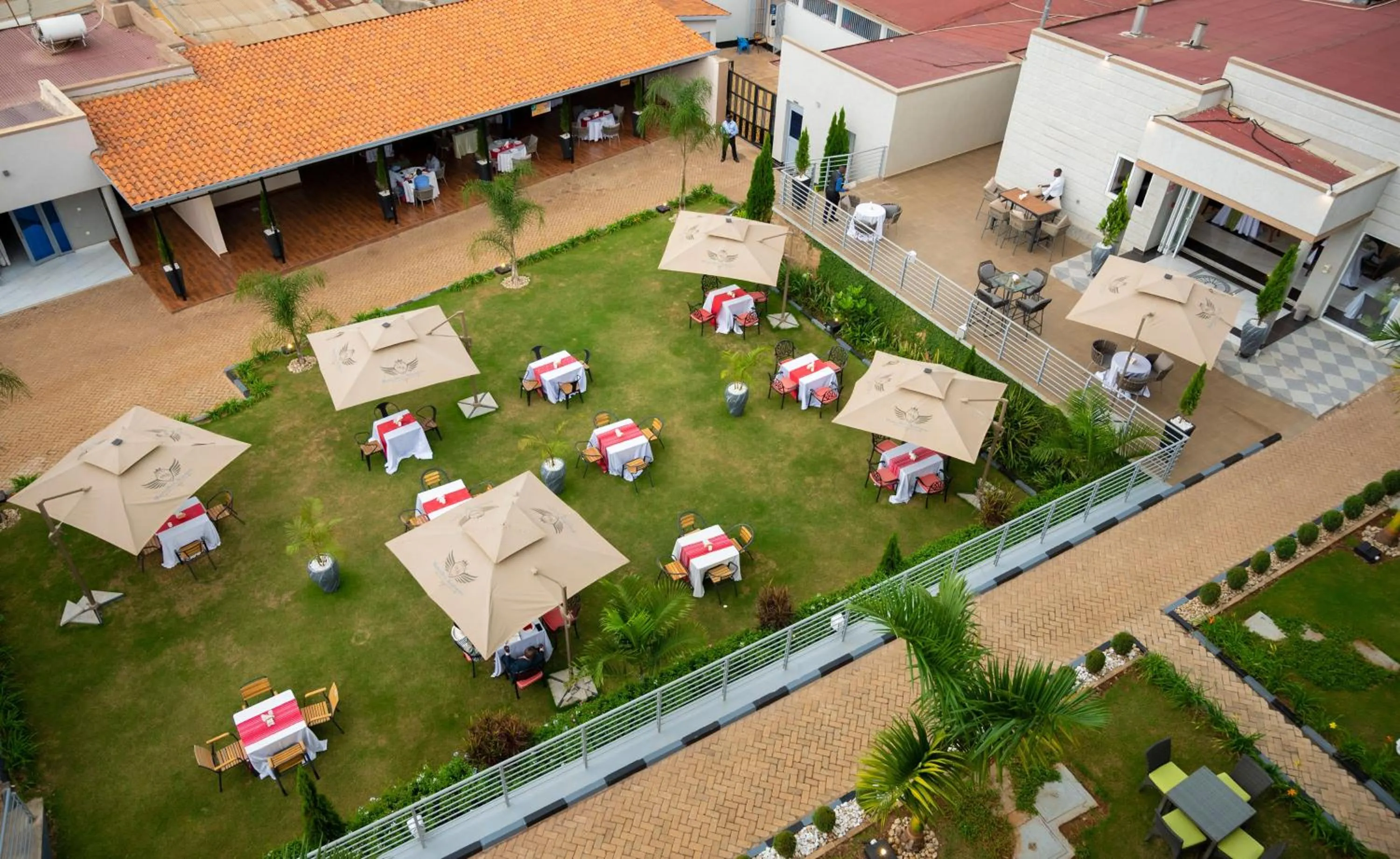 Property building in Madras Hotel and Apartments