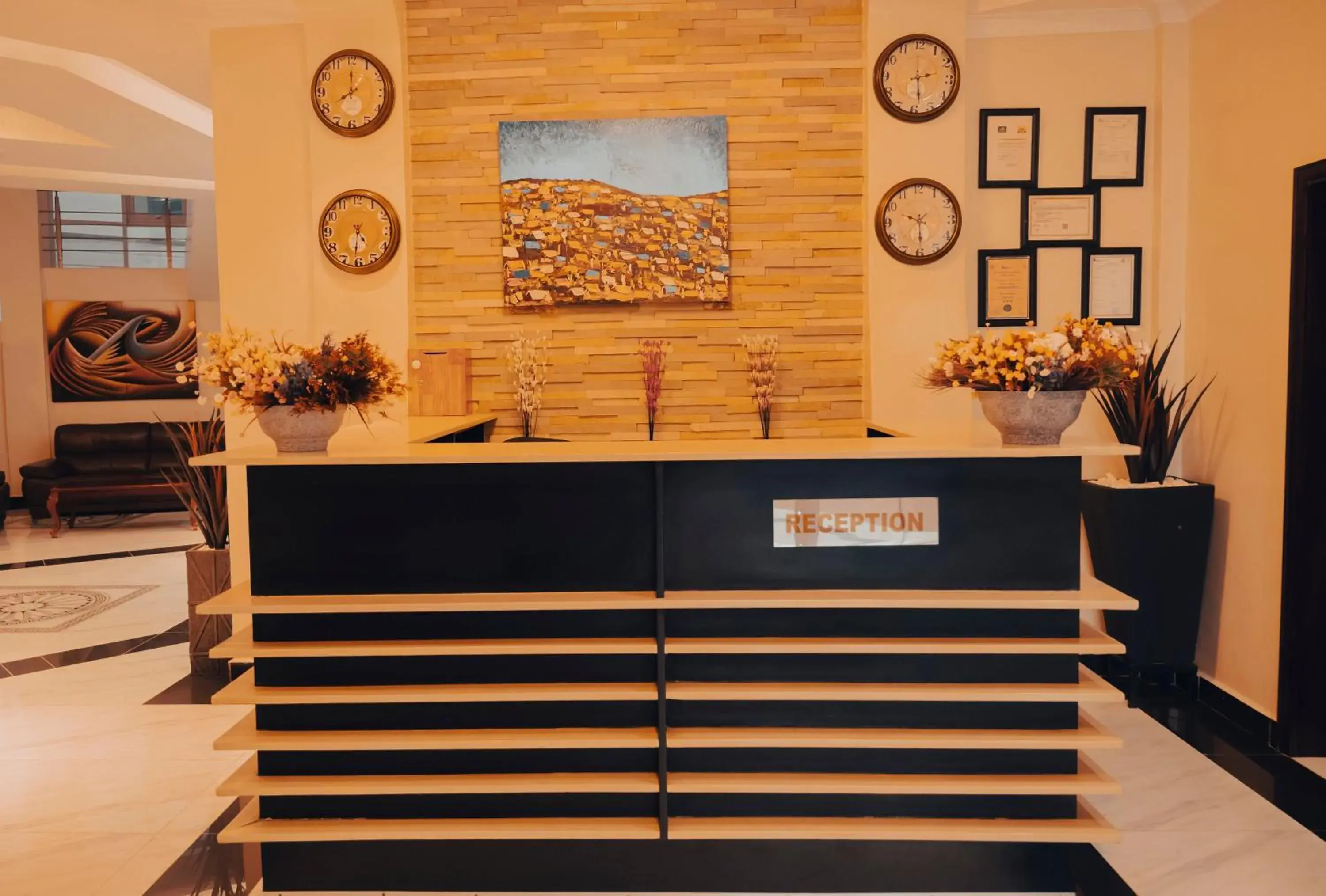 Lobby or reception in Madras Hotel and Apartments Lobby or reception in Madras Hotel and Apartments