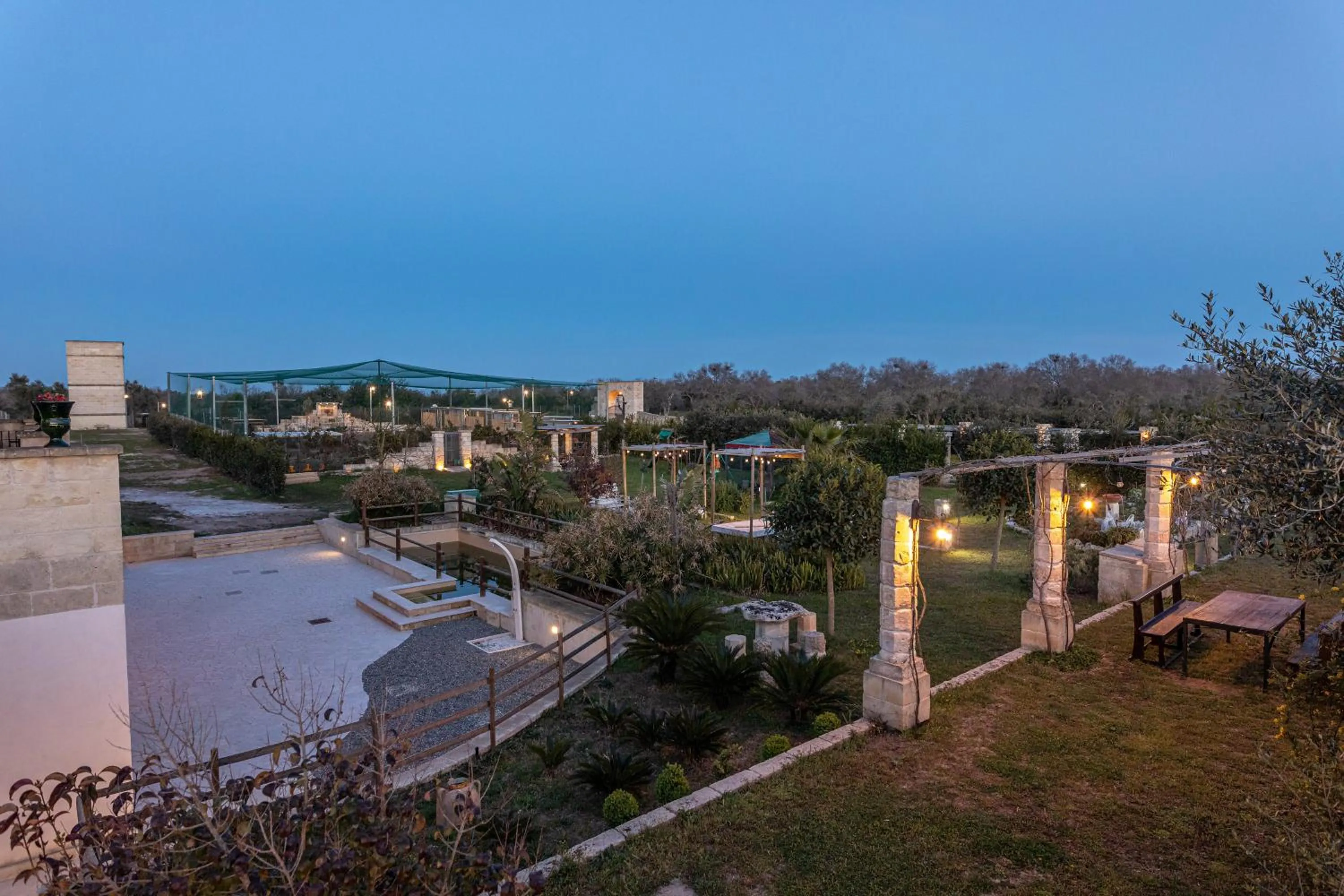 Garden in Relais Borgo Segine
