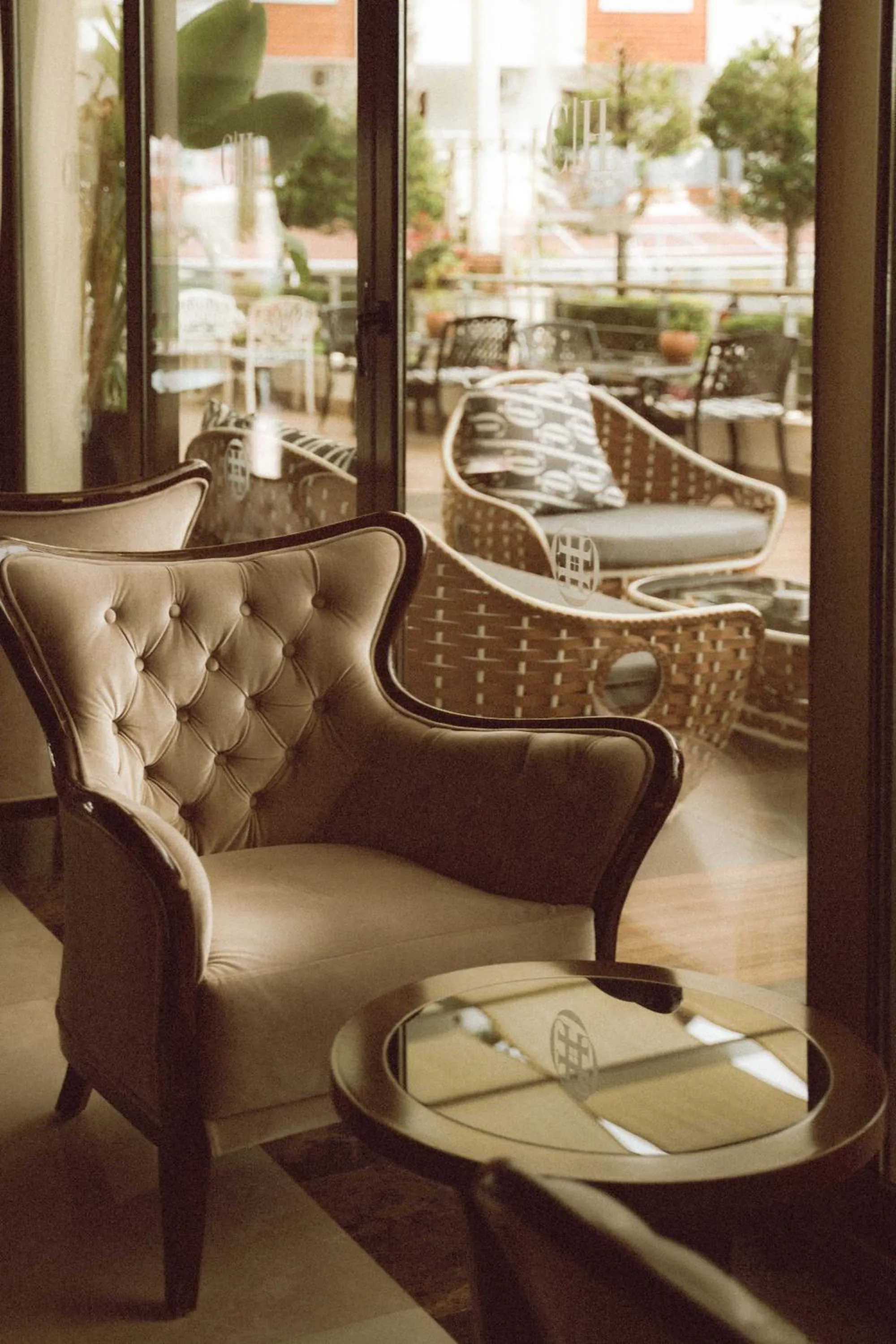 Seating area in Castival Hotel