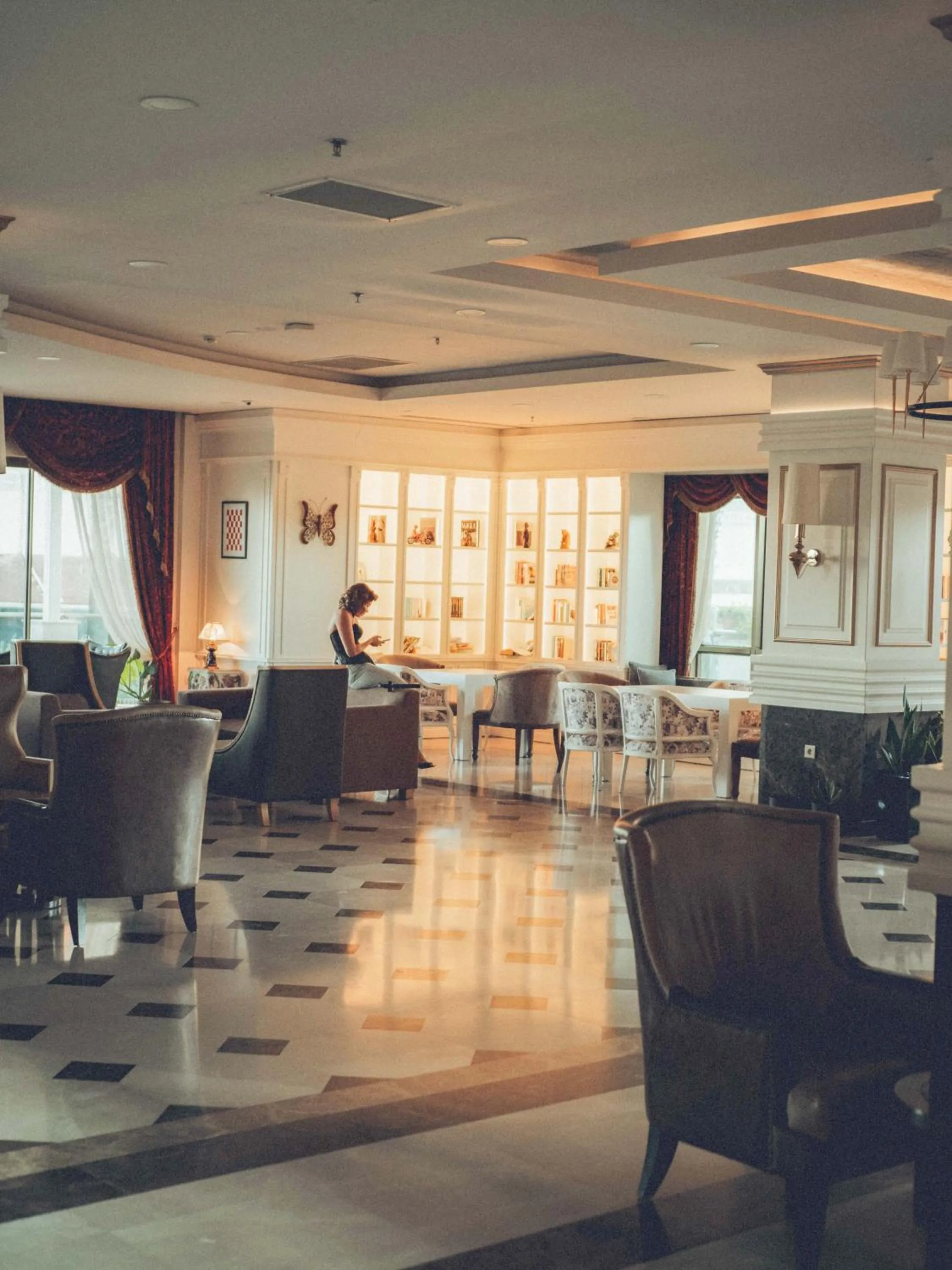 Seating area in Castival Hotel